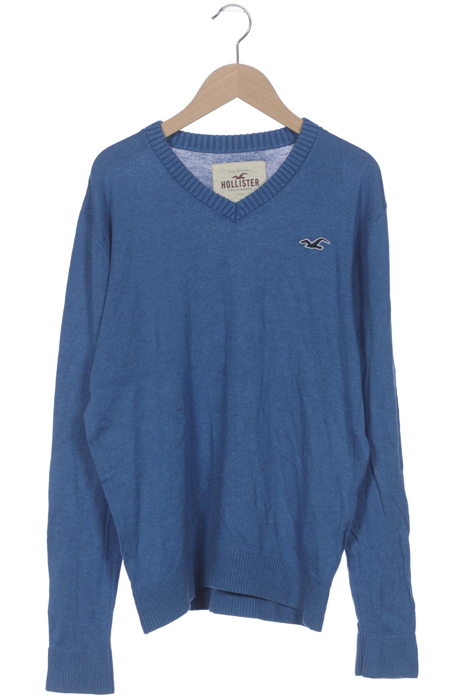 

Hollister Herren Pullover, blau, Gr. 46