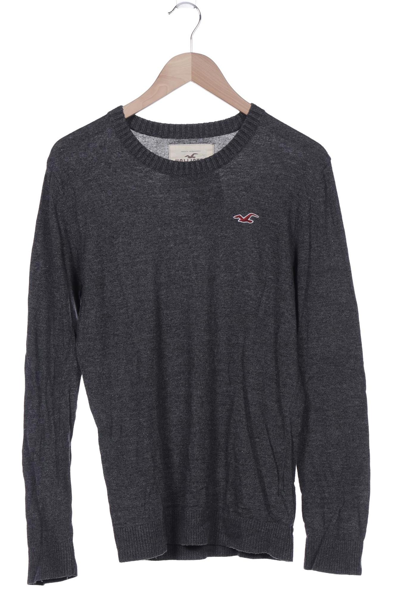 

Hollister Herren Pullover, grau, Gr. 48