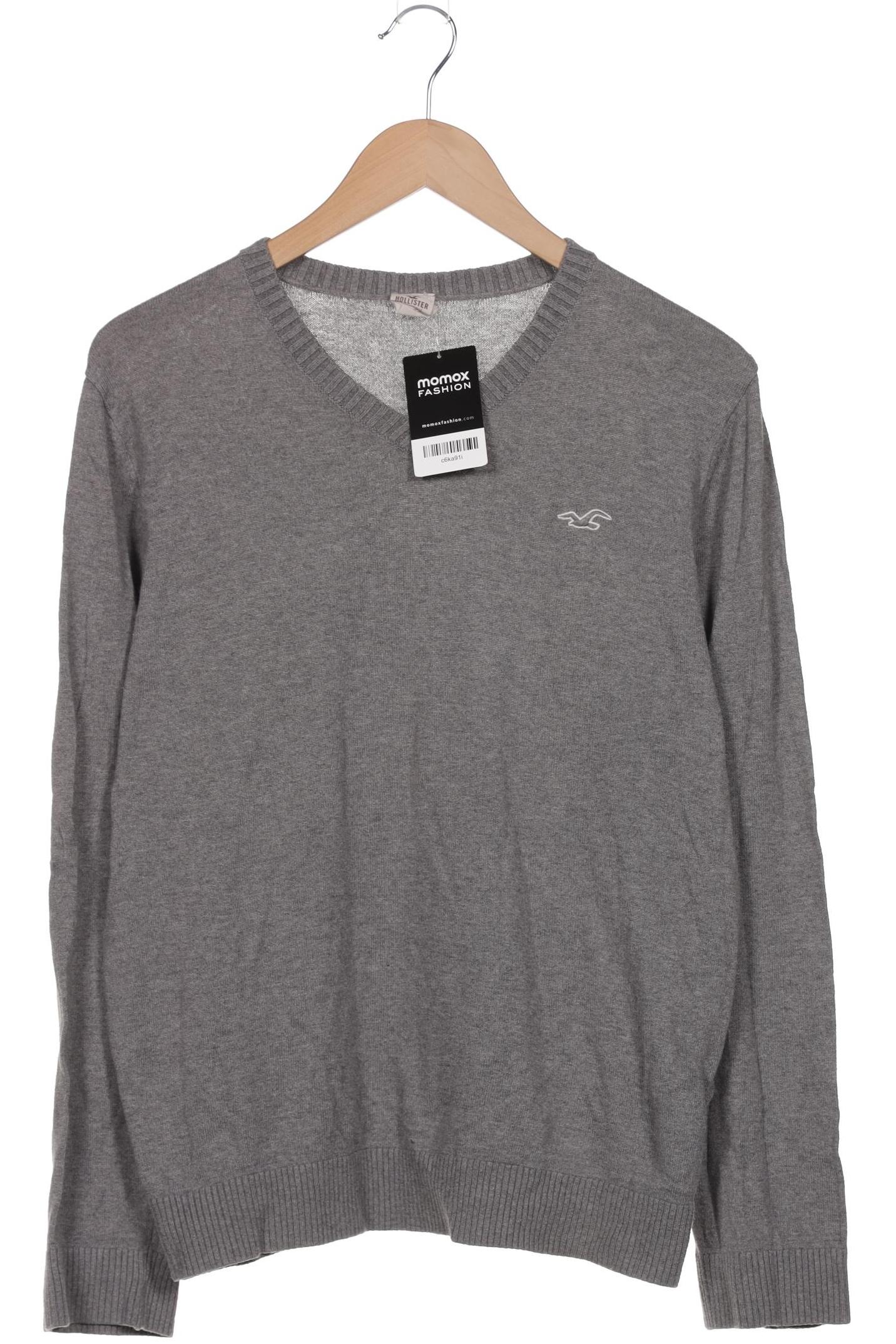 

Hollister Herren Pullover, grau, Gr. 48