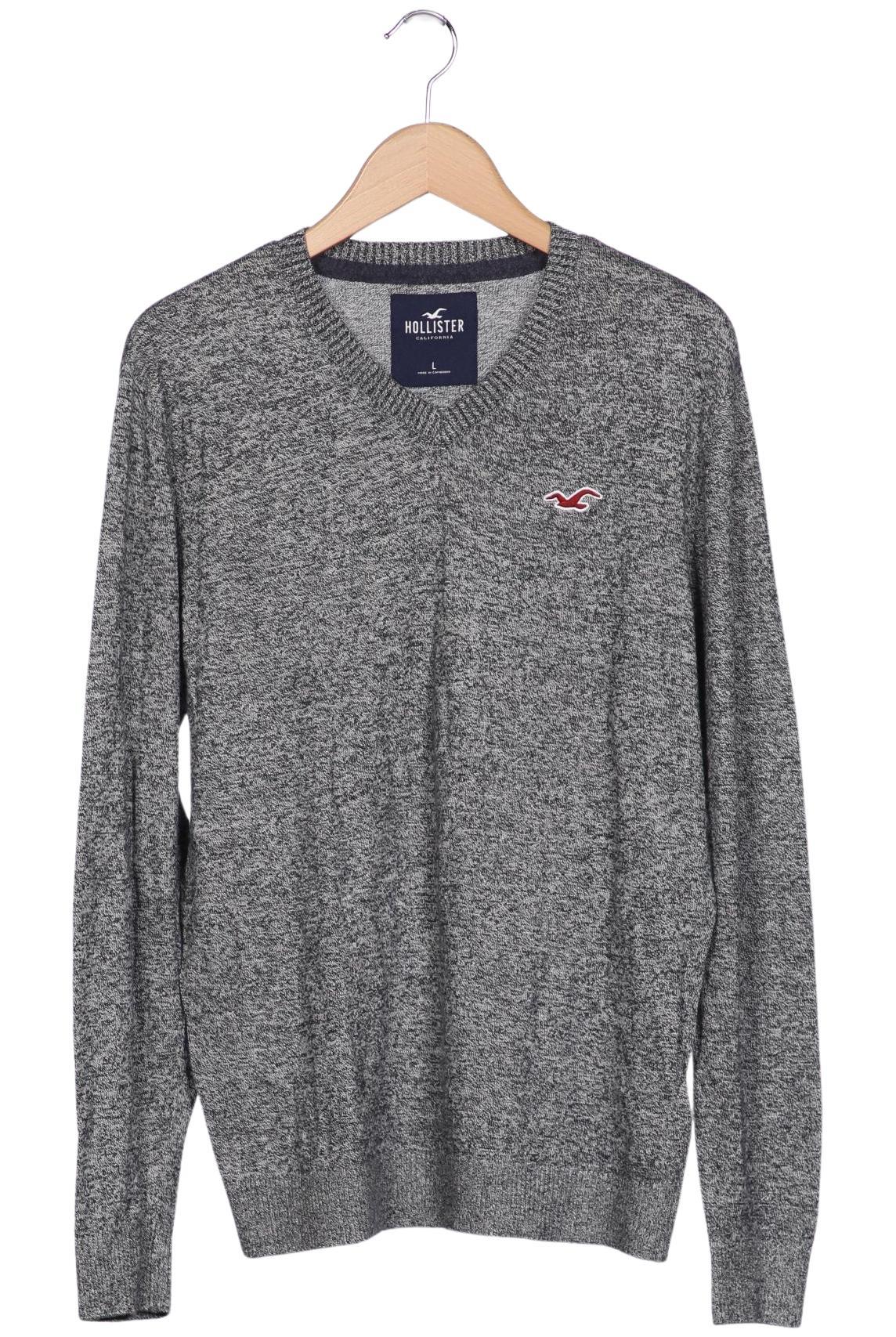 

Hollister Herren Pullover, grau, Gr. 52