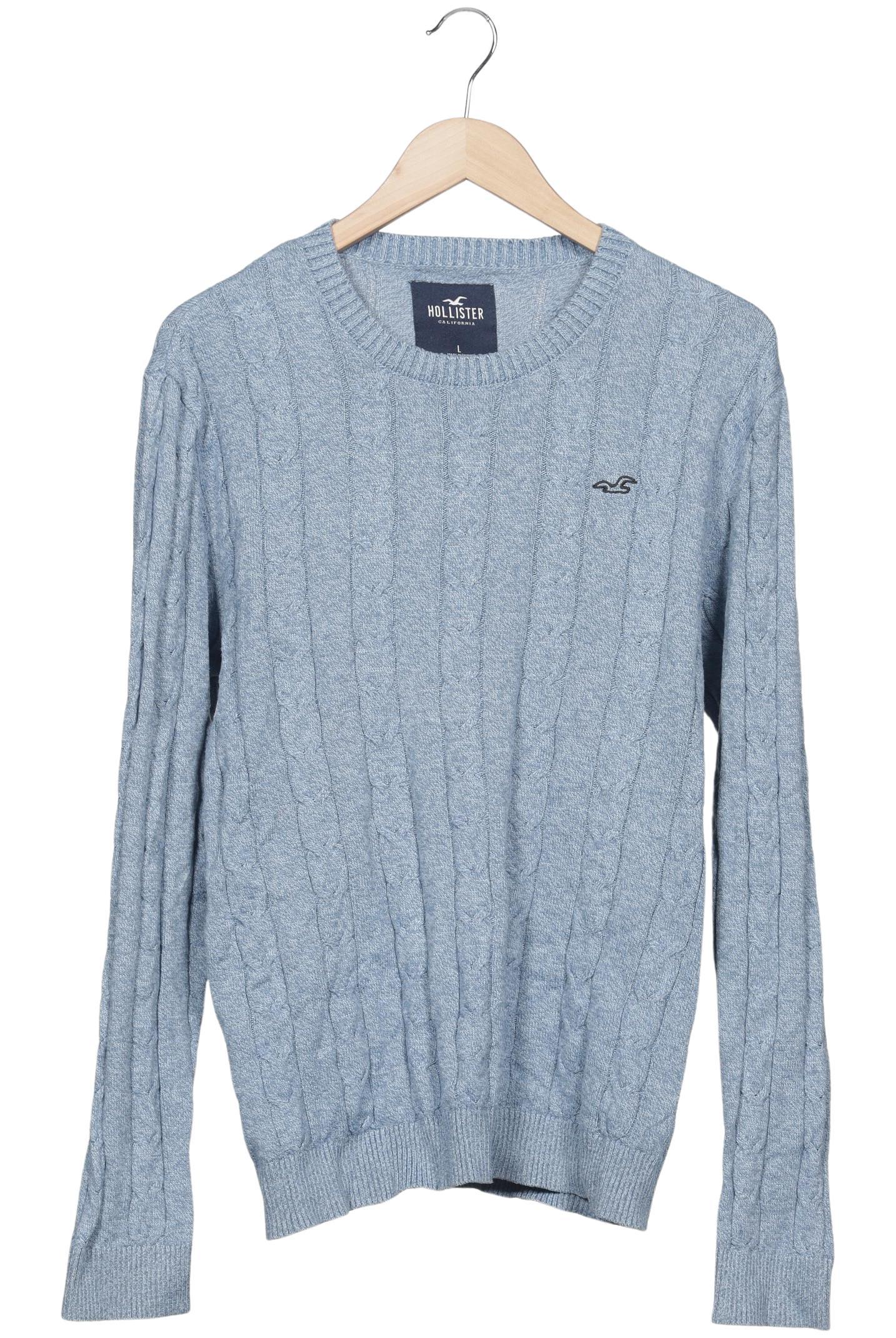 

Hollister Herren Pullover, hellblau, Gr. 52