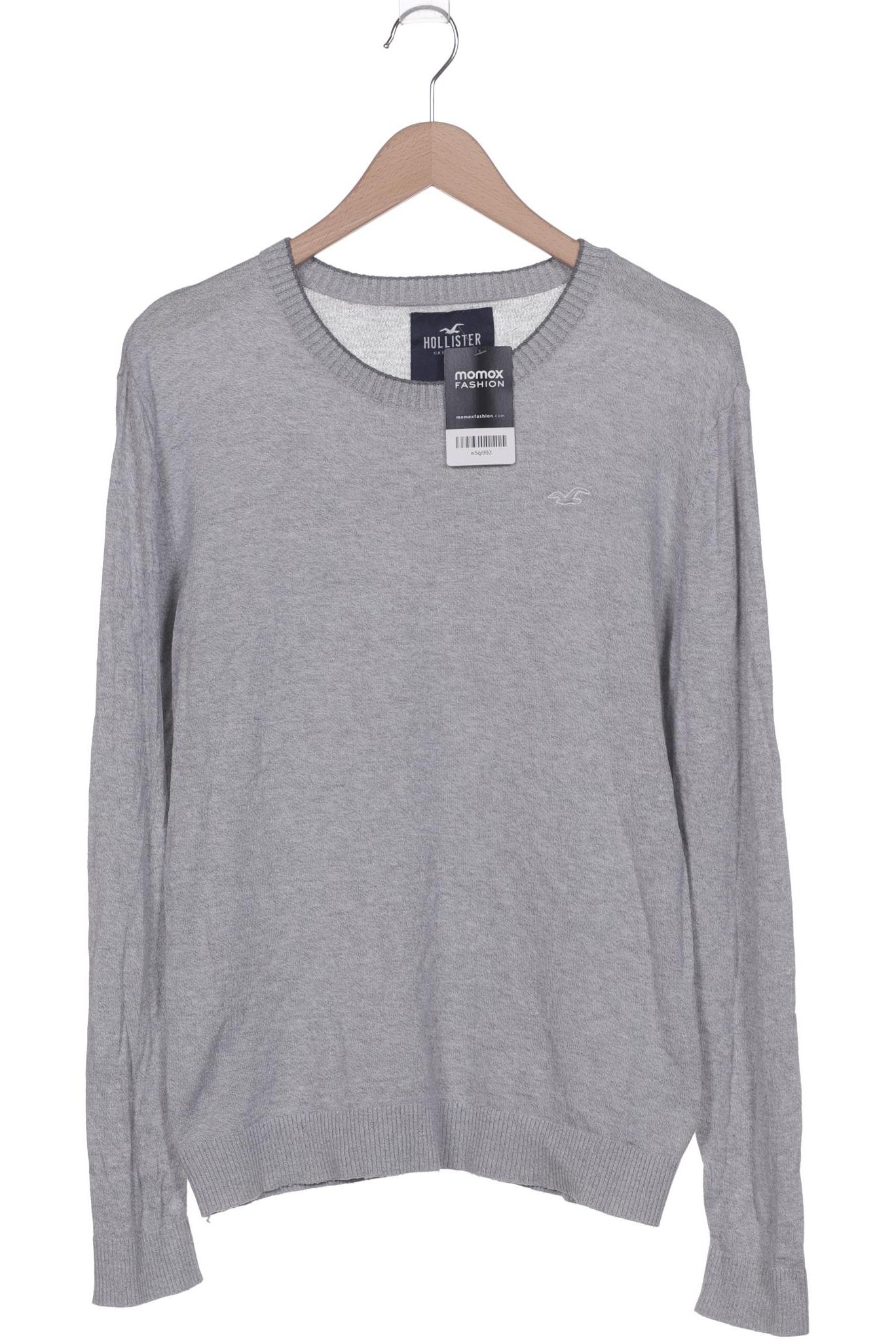 

Hollister Herren Pullover, grau, Gr. 48