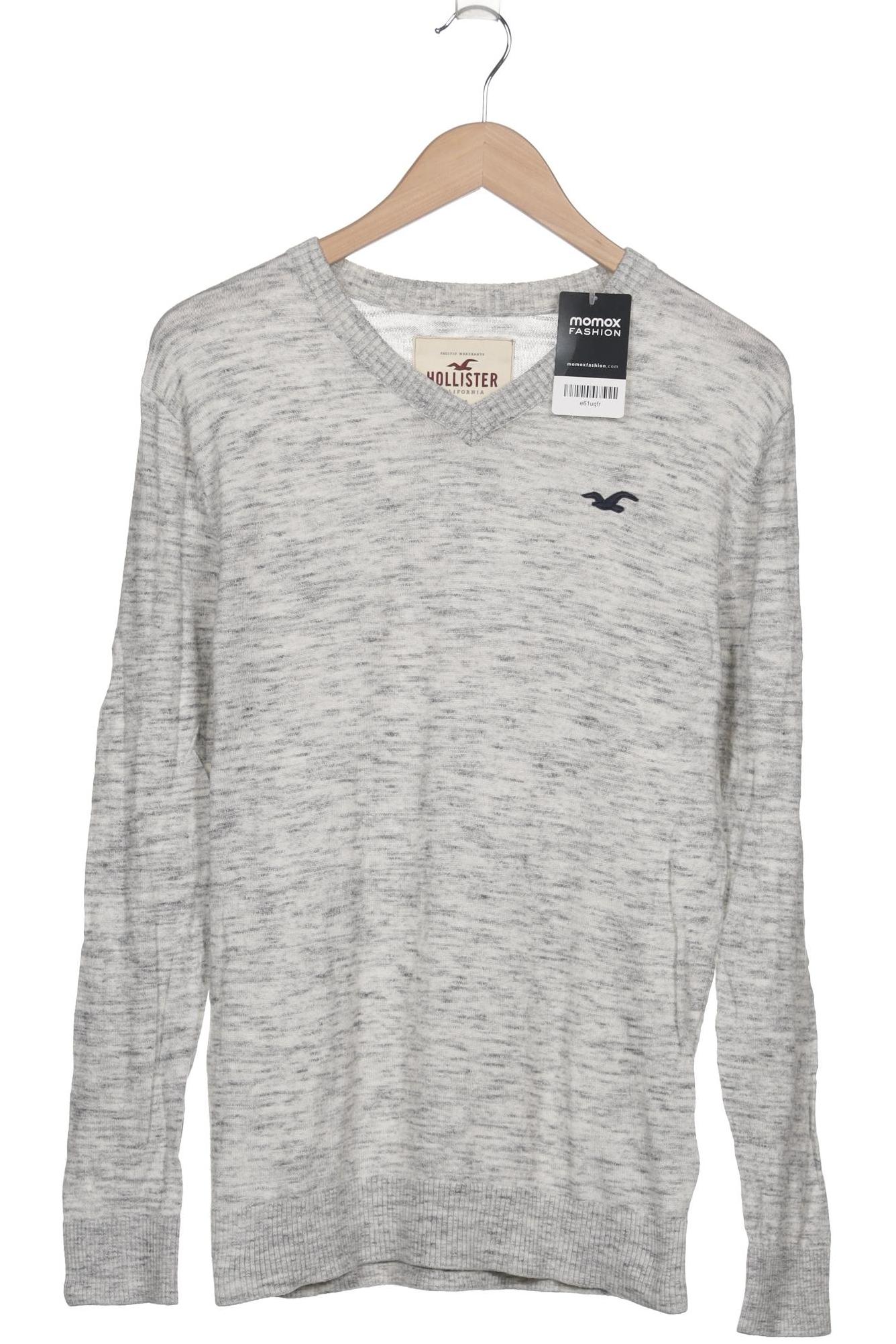 

Hollister Herren Pullover, grau, Gr. 48