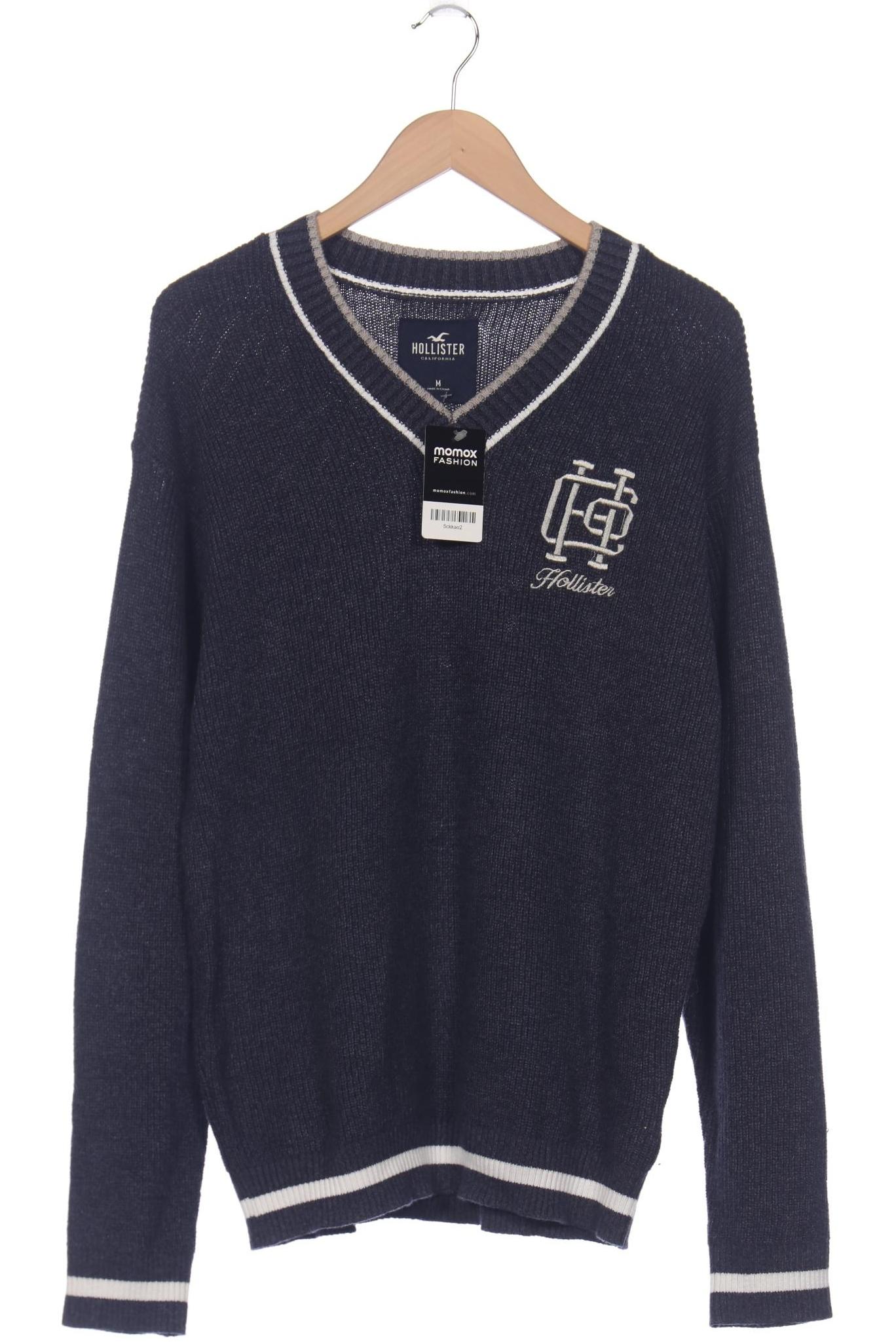 

Hollister Herren Pullover, marineblau, Gr. 48
