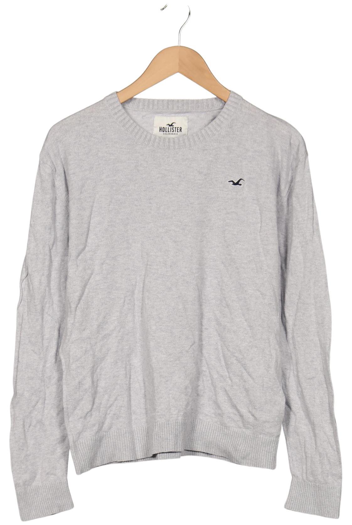 

Hollister Herren Pullover, grau, Gr. 52