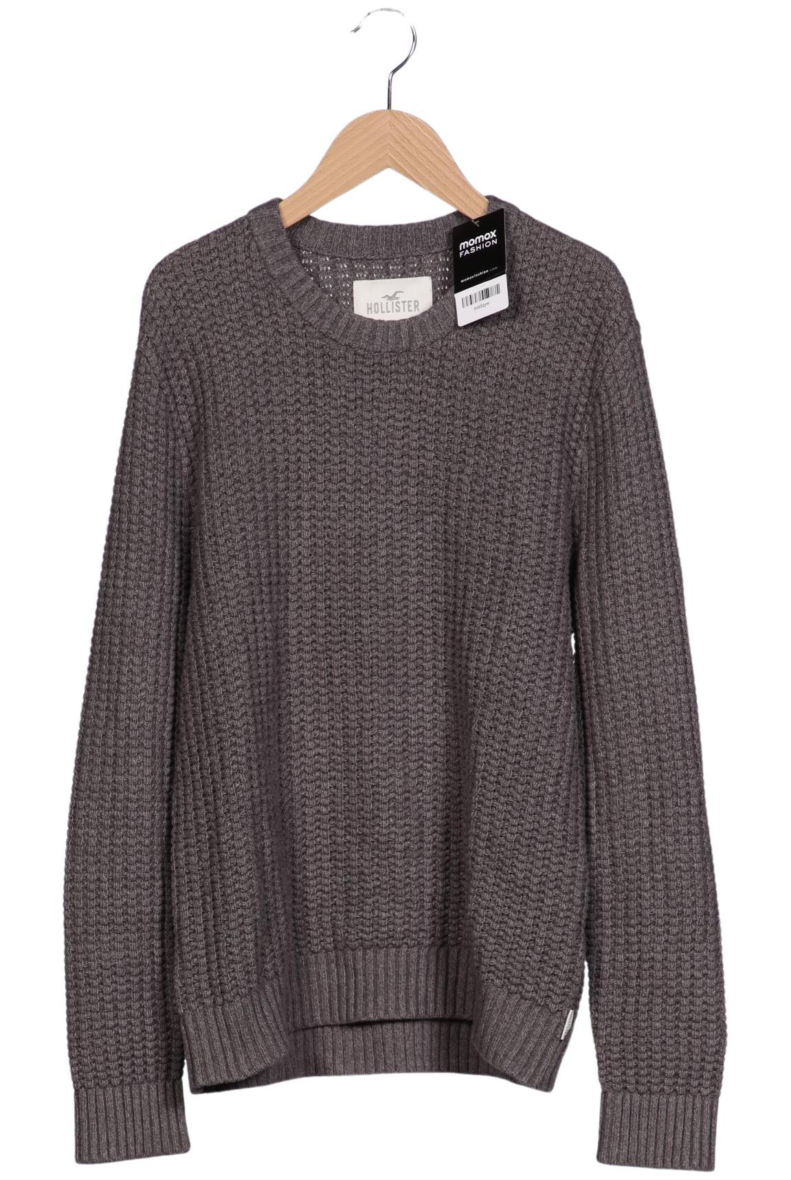 

Hollister Herren Pullover, grau, Gr. 48