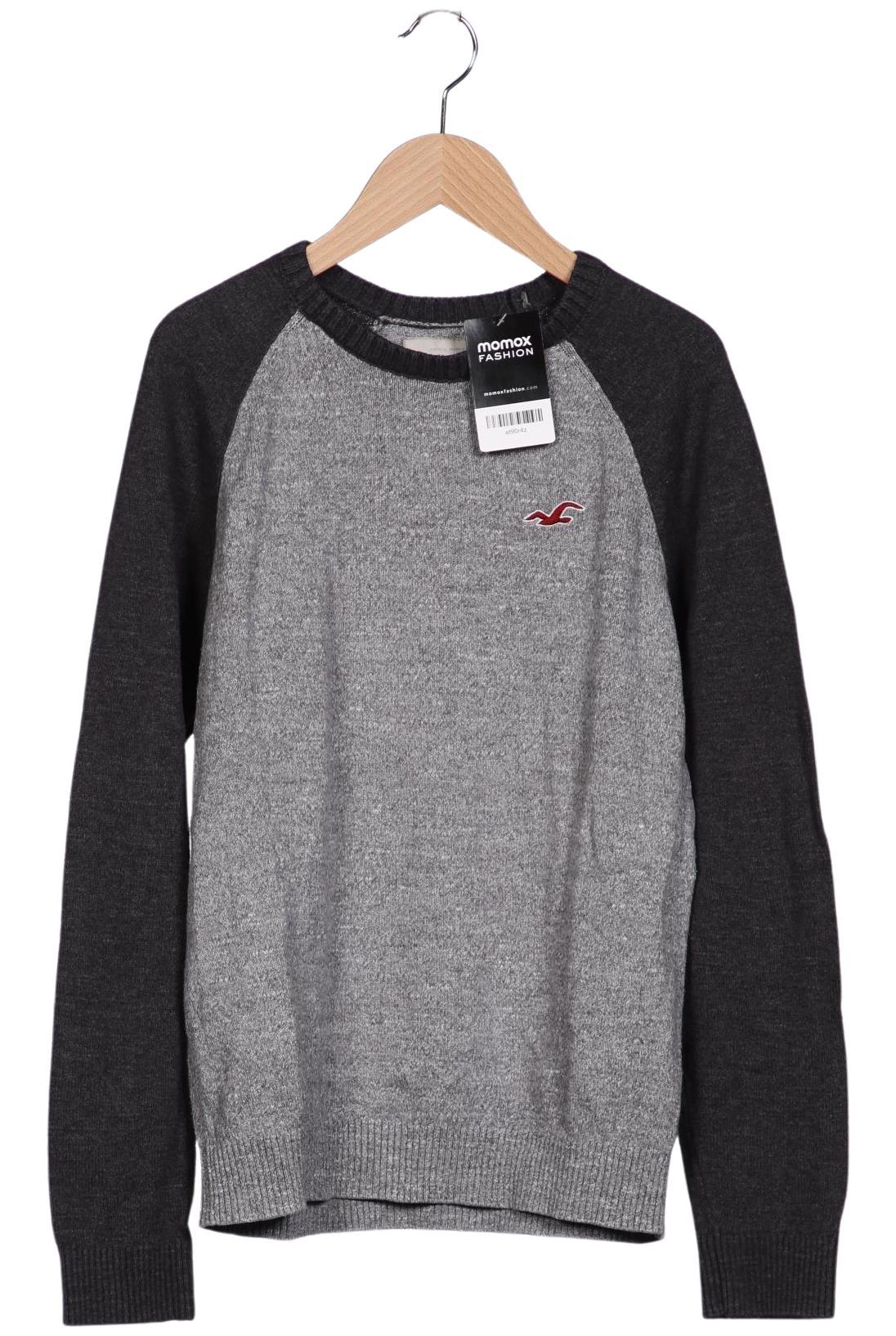 

Hollister Herren Pullover, grau, Gr. 48