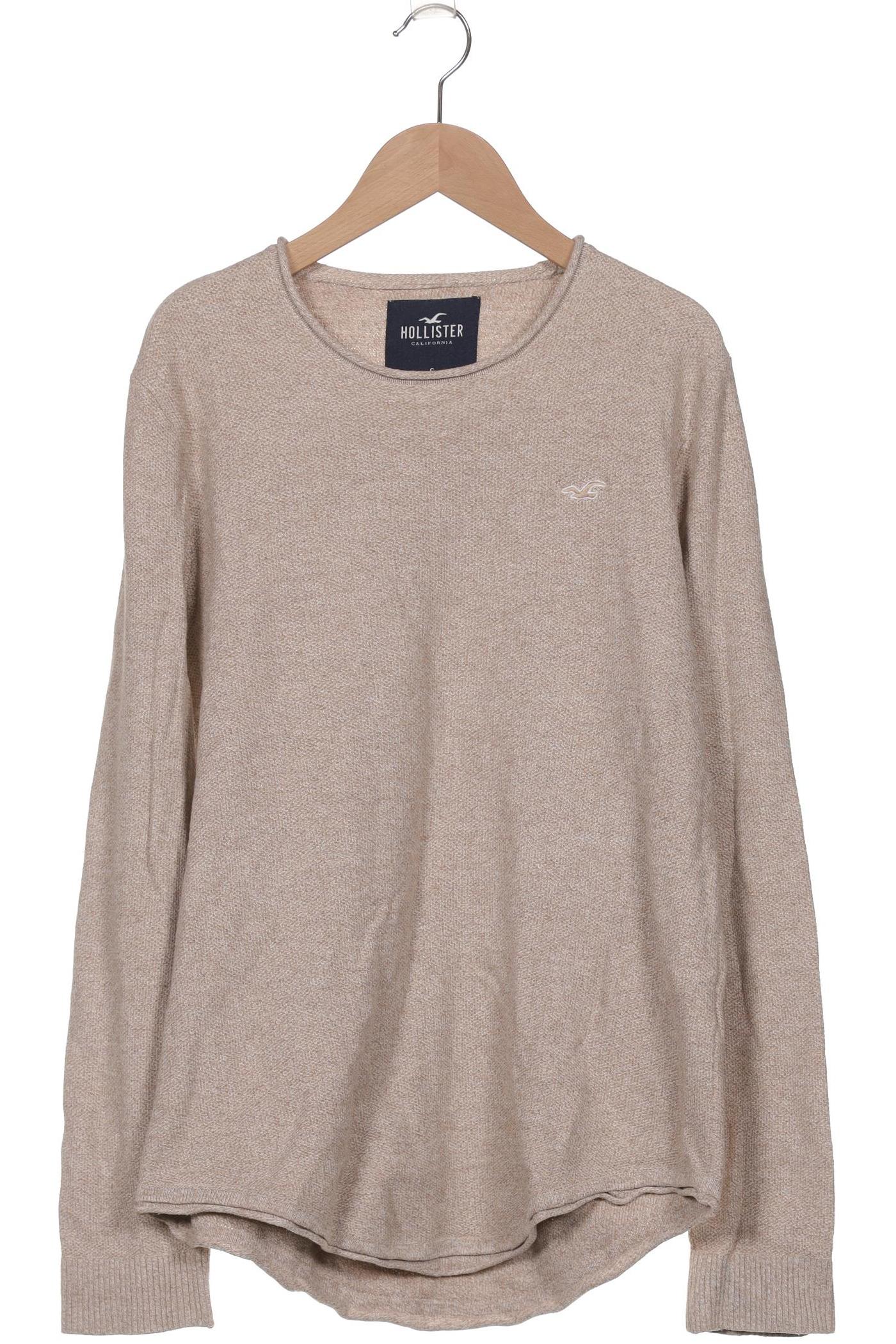 

Hollister Herren Pullover, beige, Gr. 46