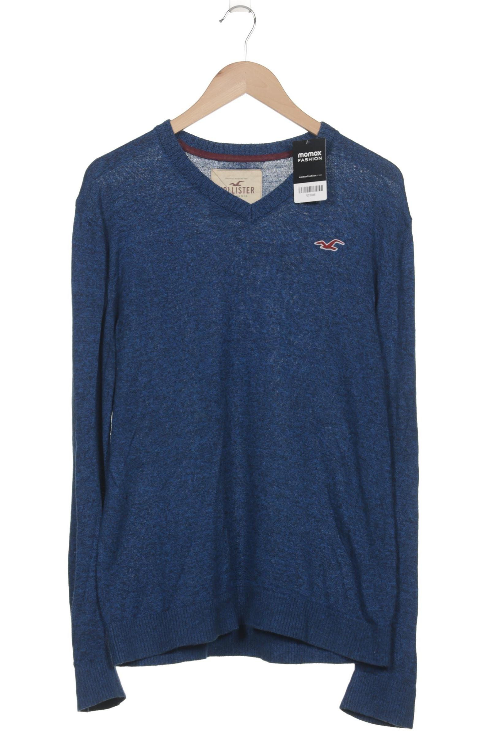 

Hollister Herren Pullover, blau, Gr. 48