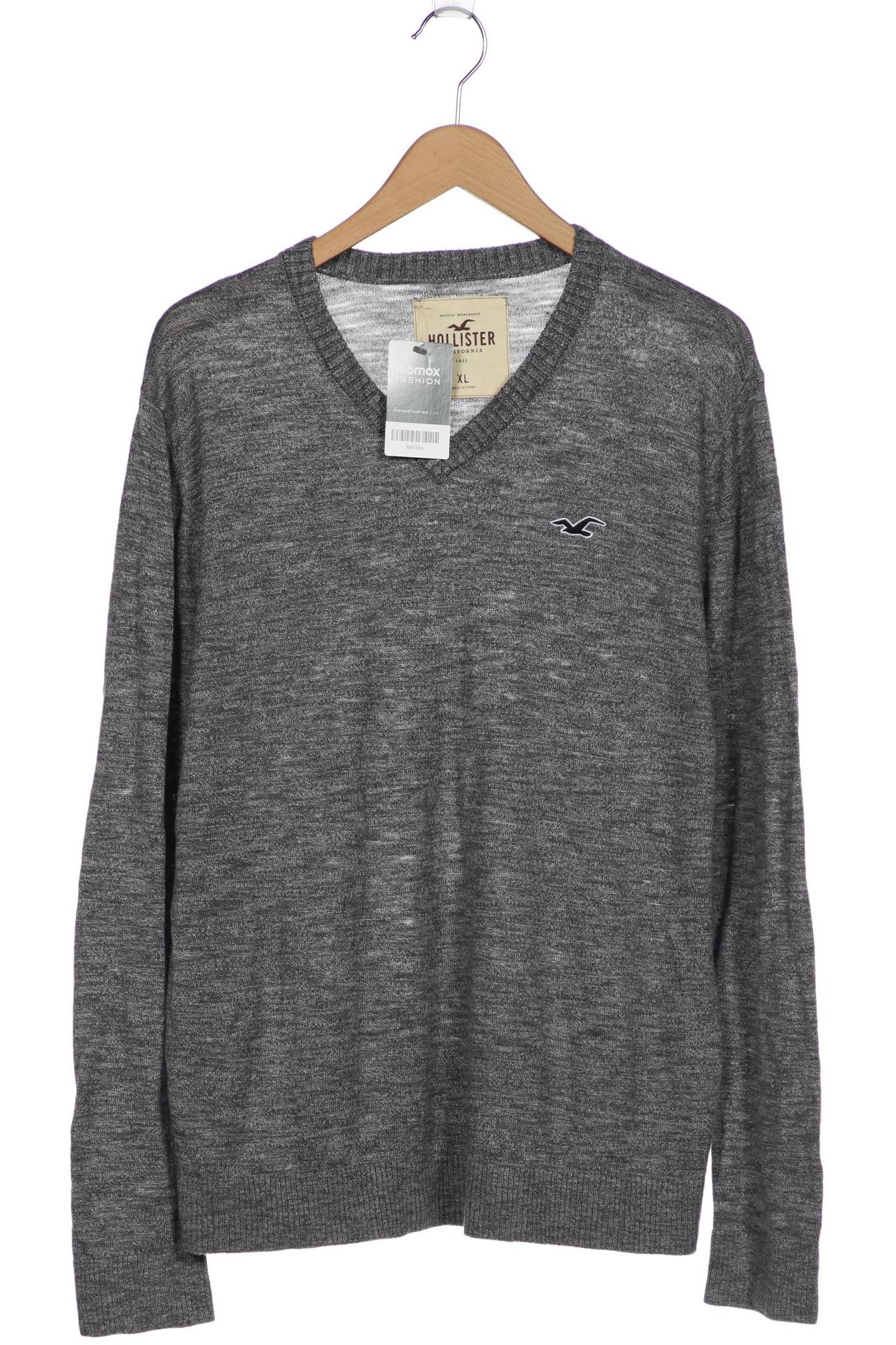 

Hollister Herren Pullover, grau