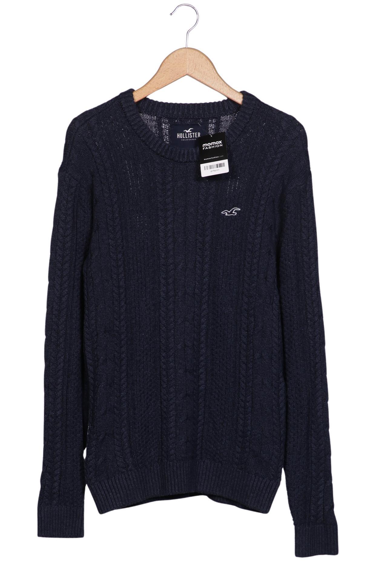 

Hollister Herren Pullover, marineblau, Gr. 48