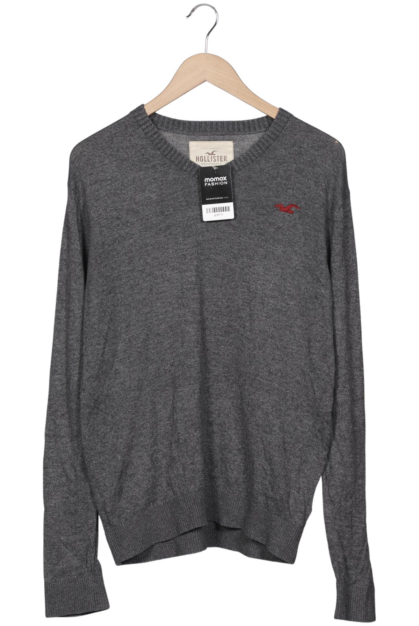 

Hollister Herren Pullover, grau, Gr. 52