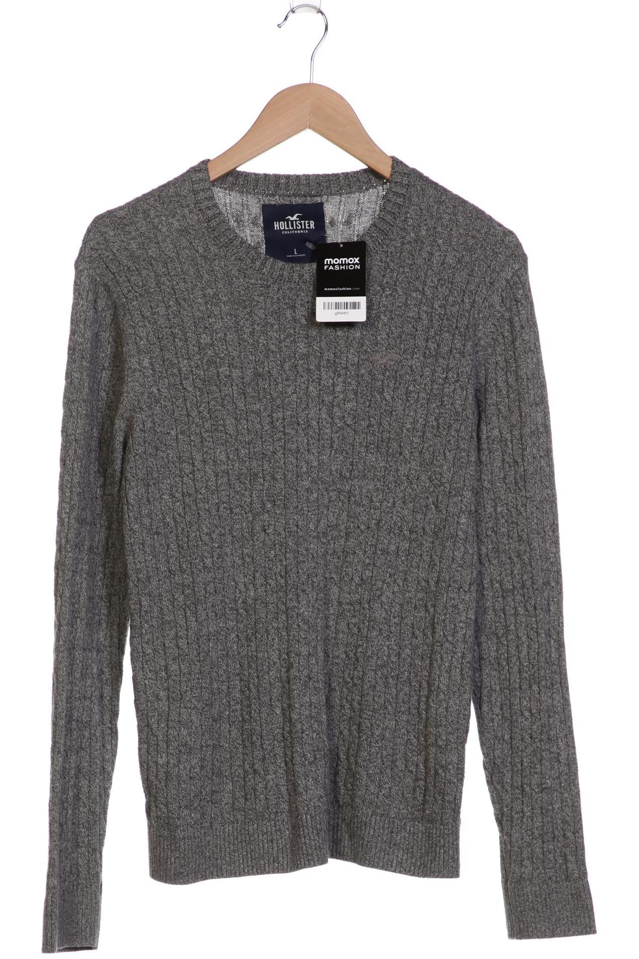 

Hollister Herren Pullover, grau, Gr. 52