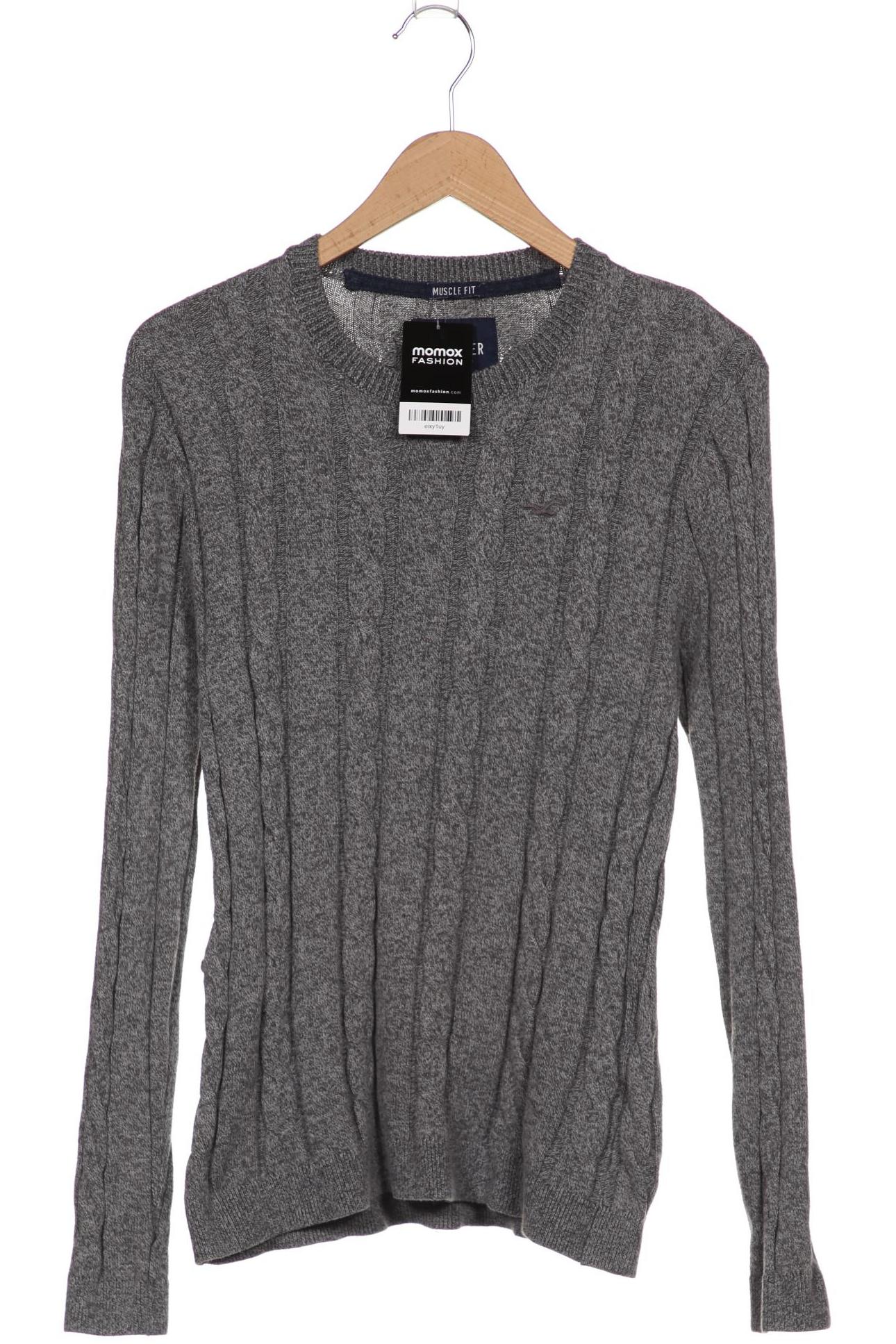 

Hollister Herren Pullover, grau, Gr. 48