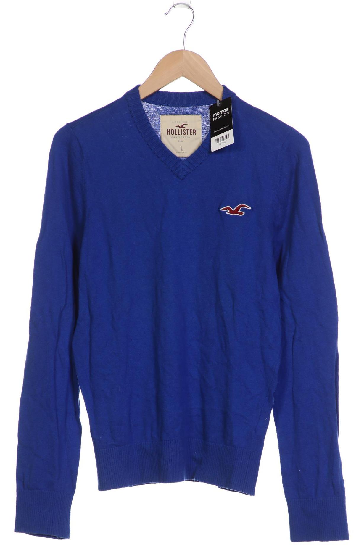 

Hollister Herren Pullover, blau, Gr. 52