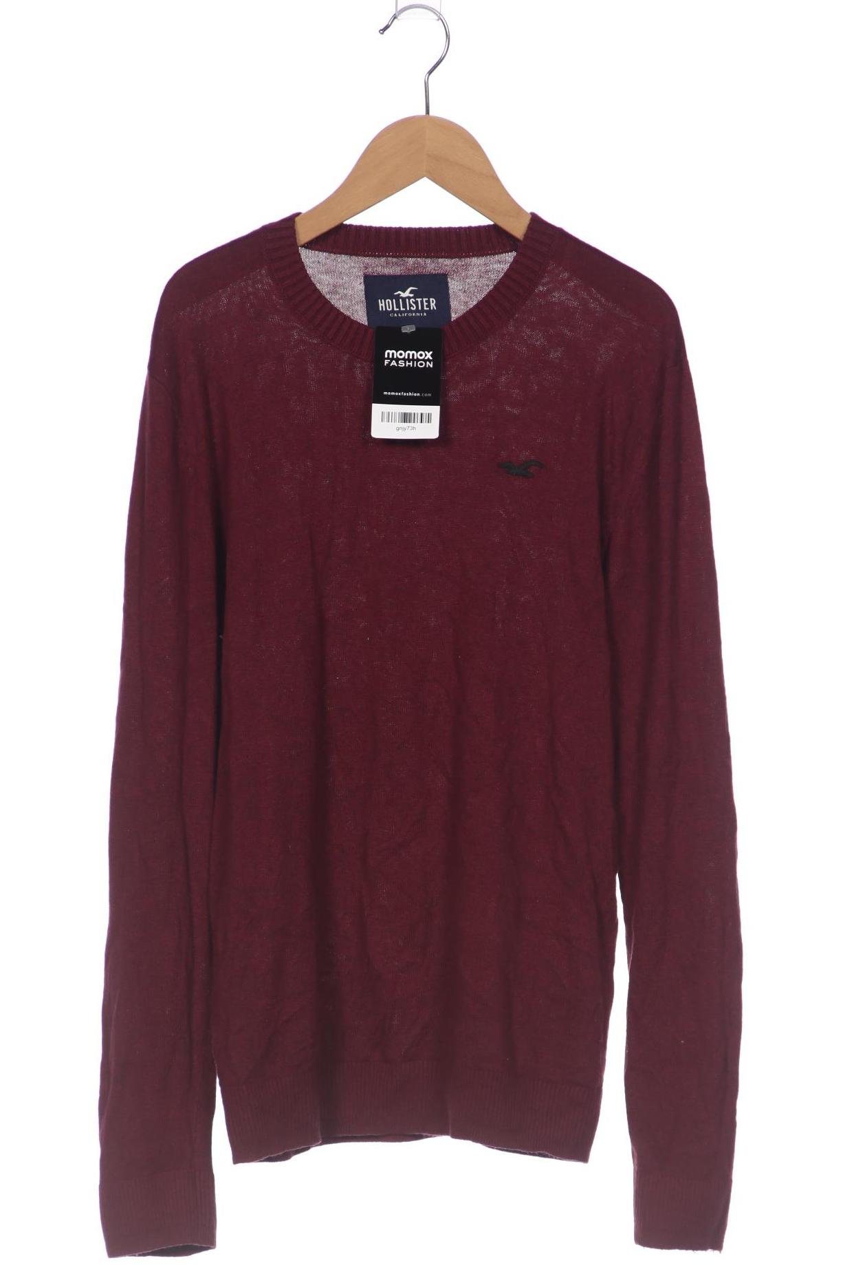 

Hollister Herren Pullover, bordeaux, Gr. 46