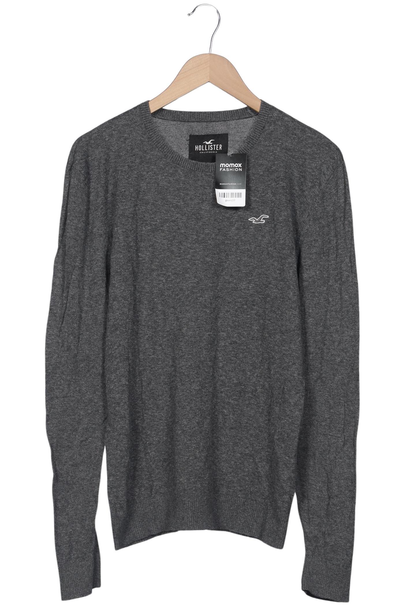 

Hollister Herren Pullover, grau, Gr. 52