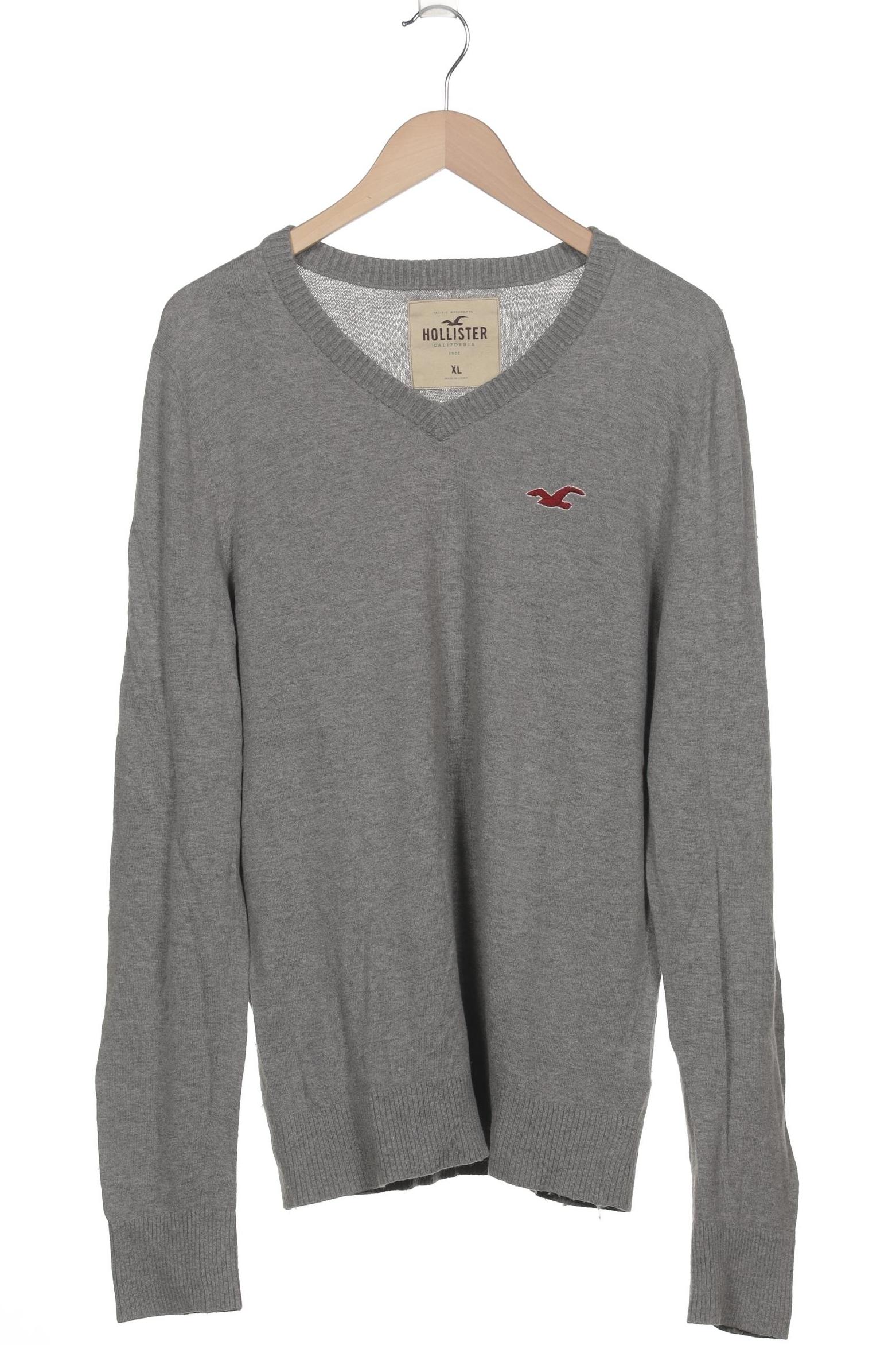 

Hollister Herren Pullover, grau, Gr. 54