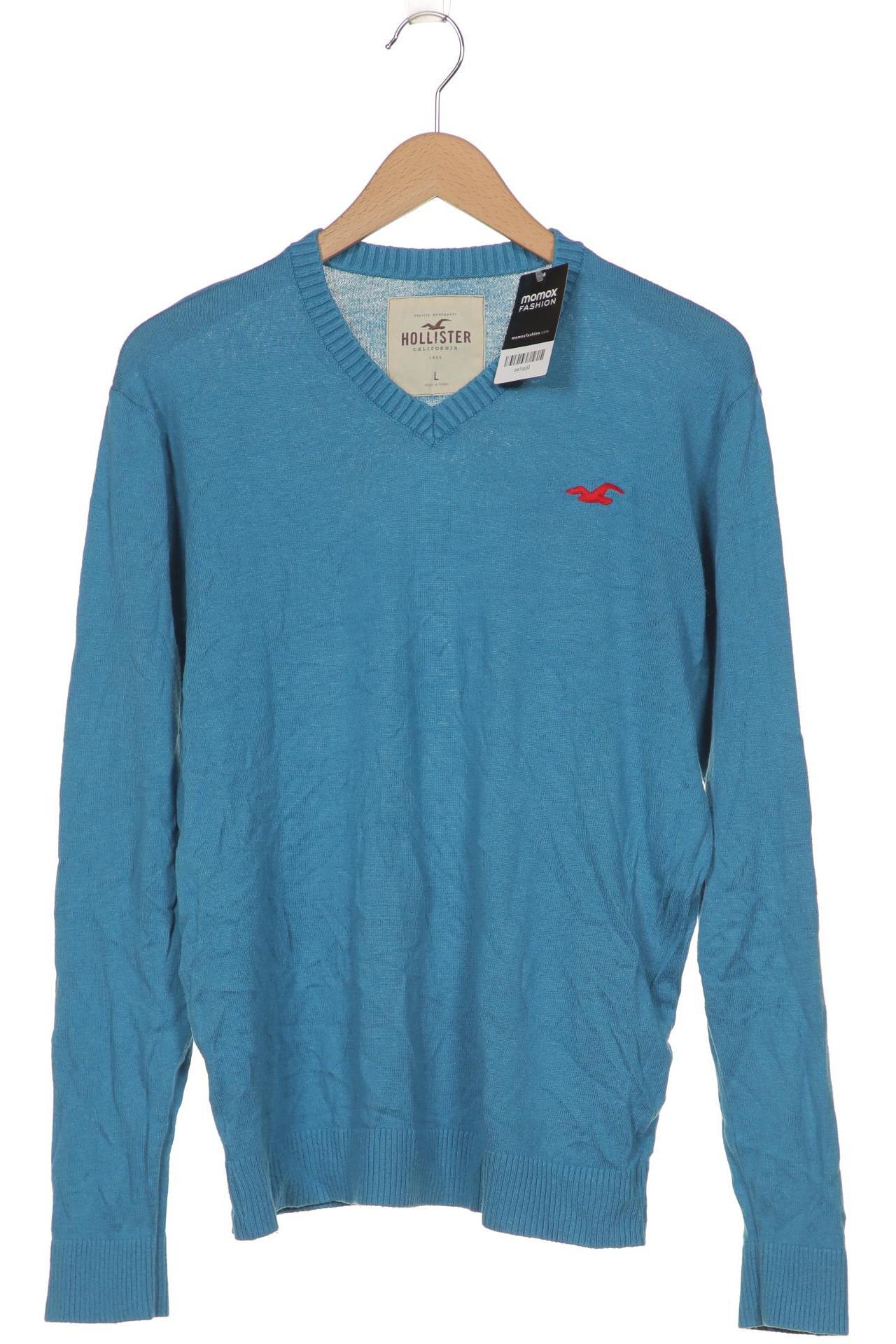 

Hollister Herren Pullover, blau