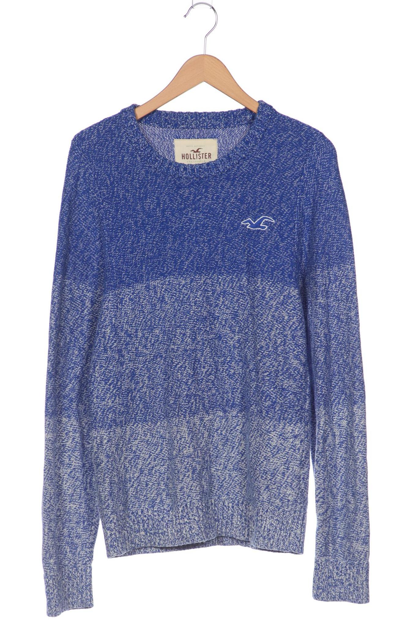 

Hollister Herren Pullover, blau, Gr. 52