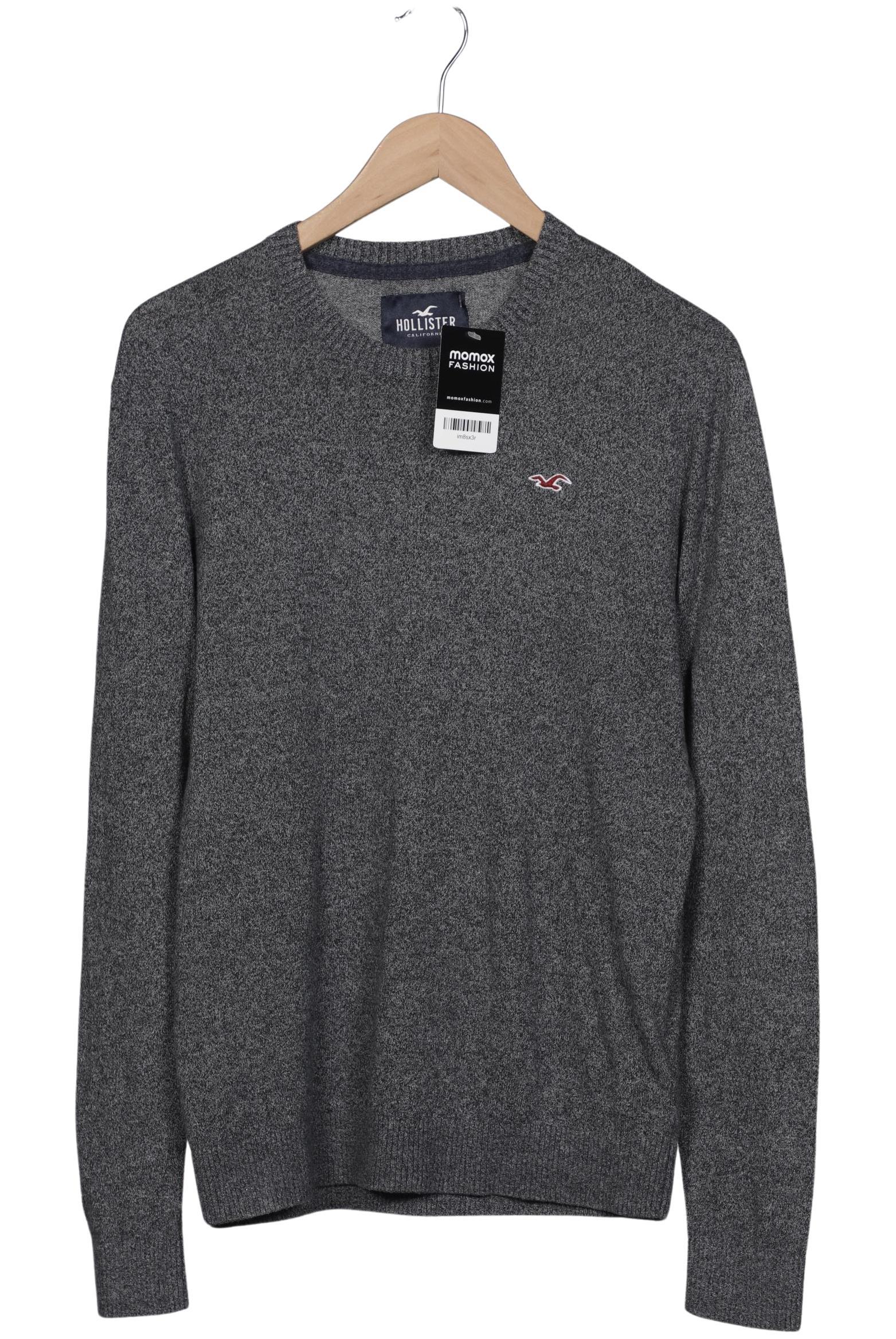 

Hollister Herren Pullover, grau, Gr. 48