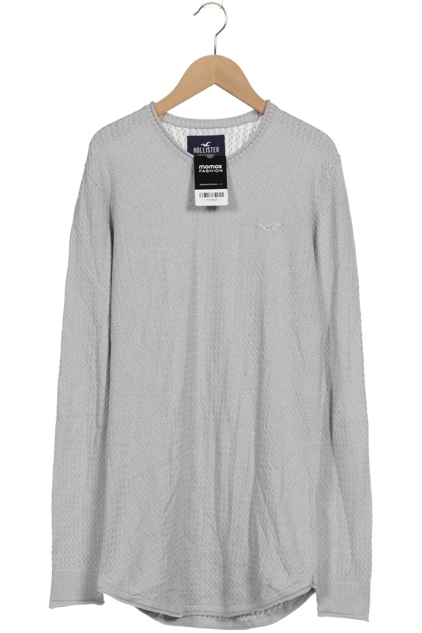 

Hollister Herren Pullover, grau, Gr. 46