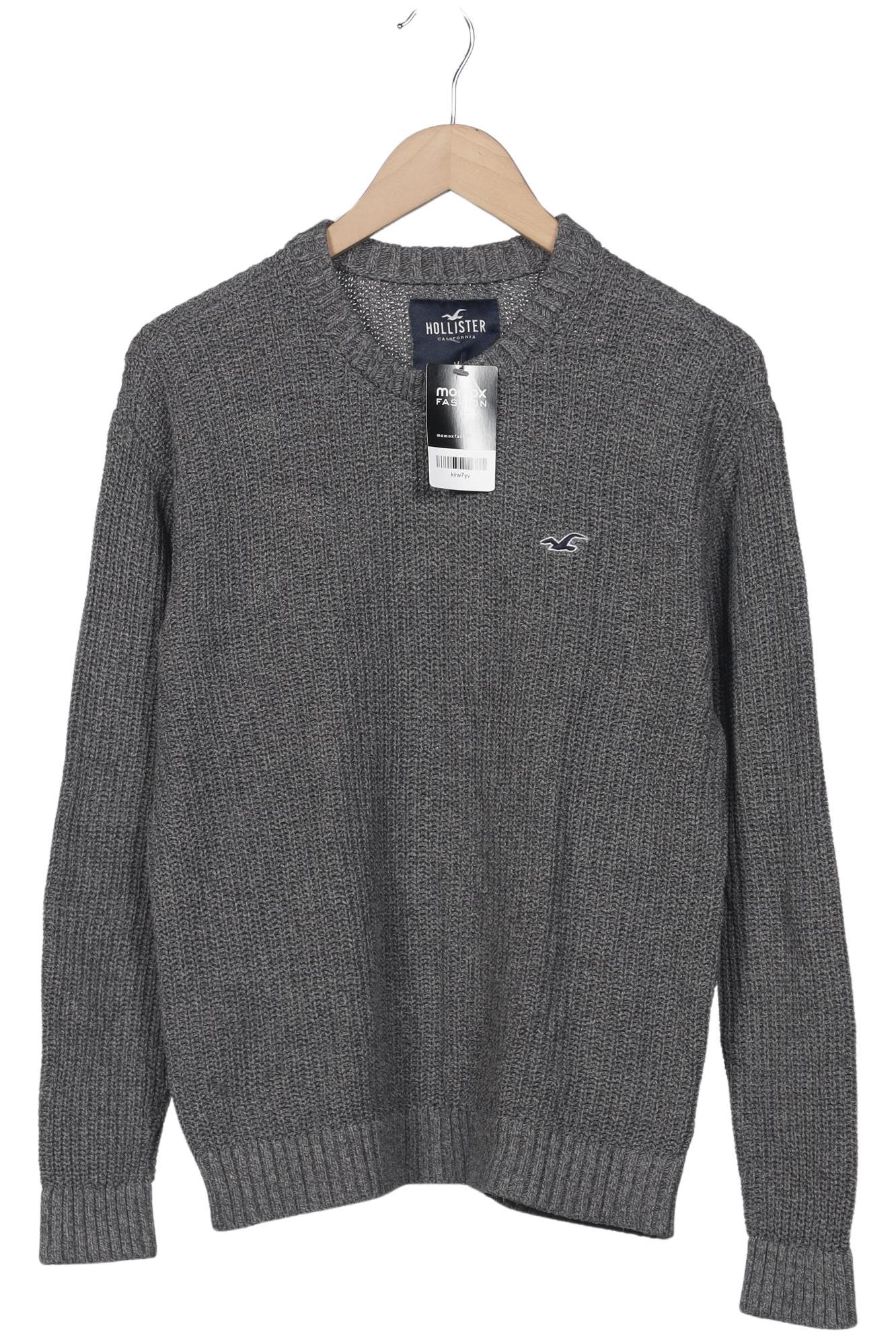 

Hollister Herren Pullover, grau, Gr. 48