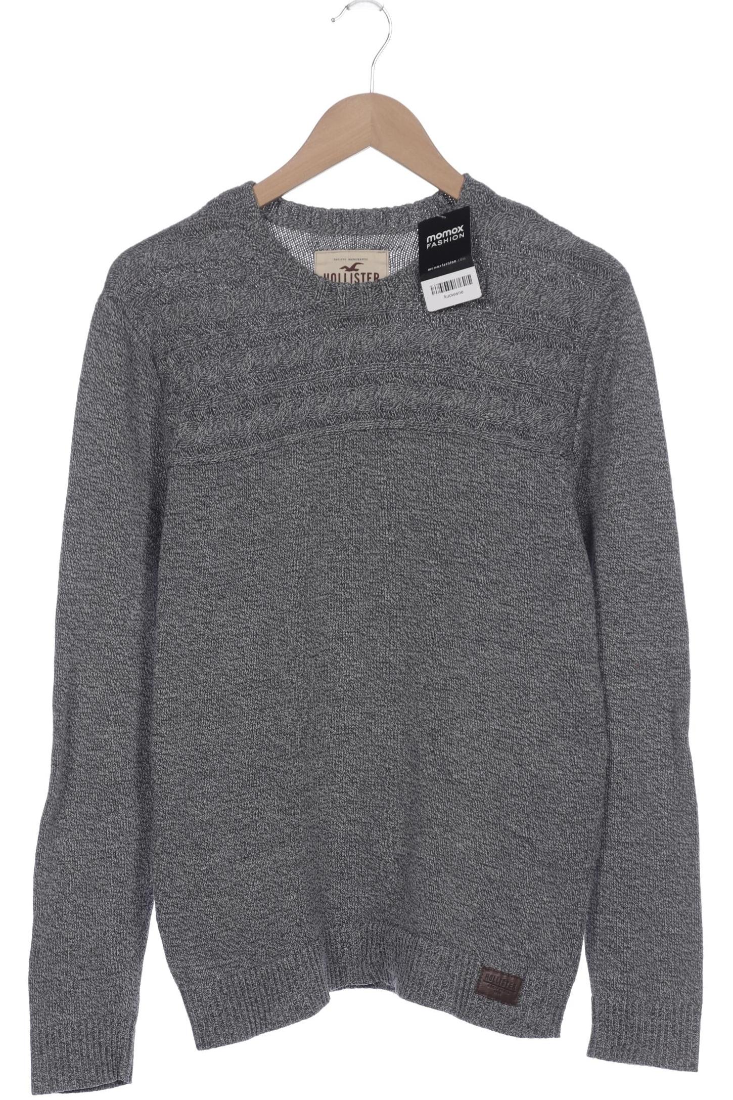 

Hollister Herren Pullover, grau, Gr. 52