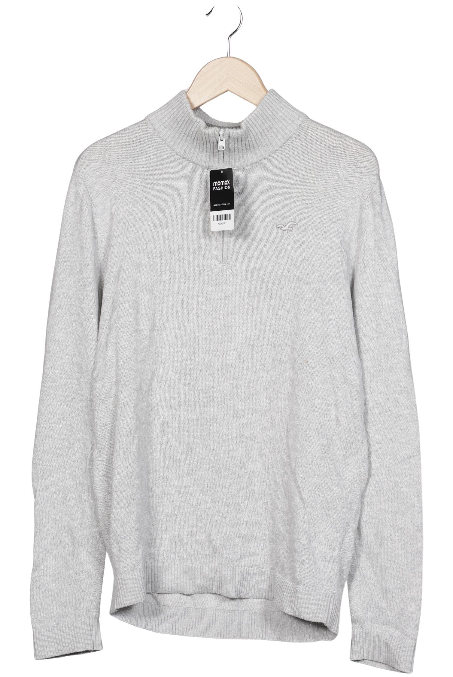 

Hollister Herren Pullover, grau, Gr. 48