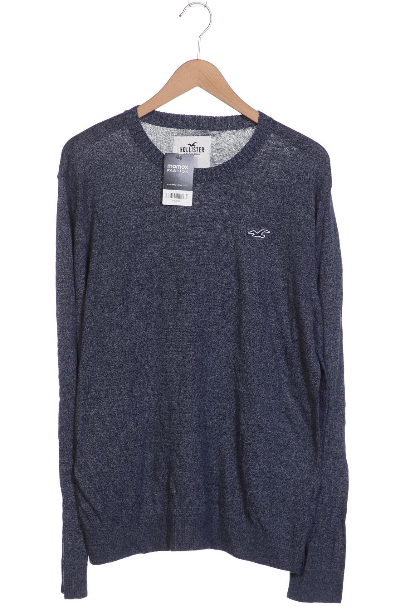 

Hollister Herren Pullover, blau