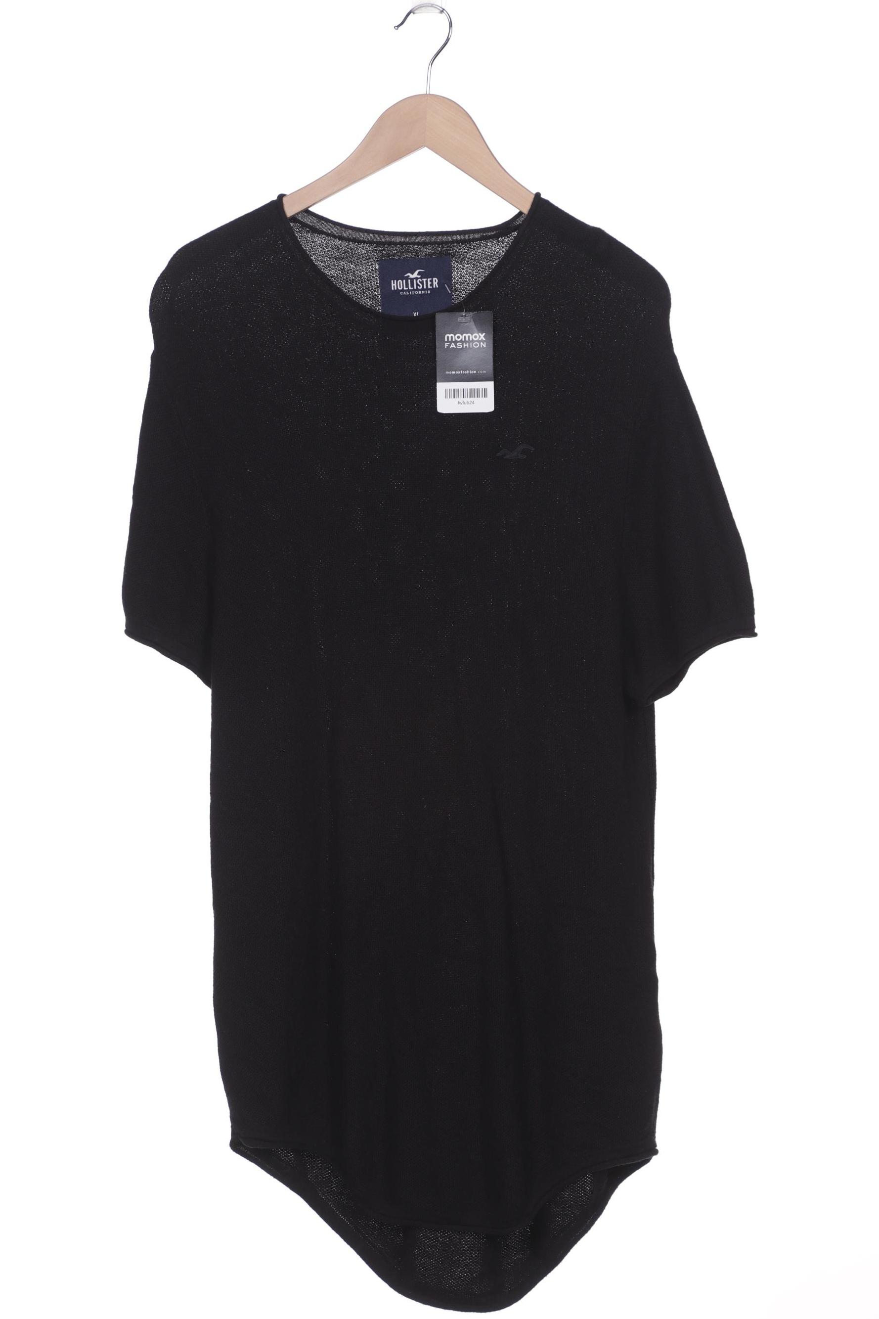 

Hollister Herren Pullover, schwarz