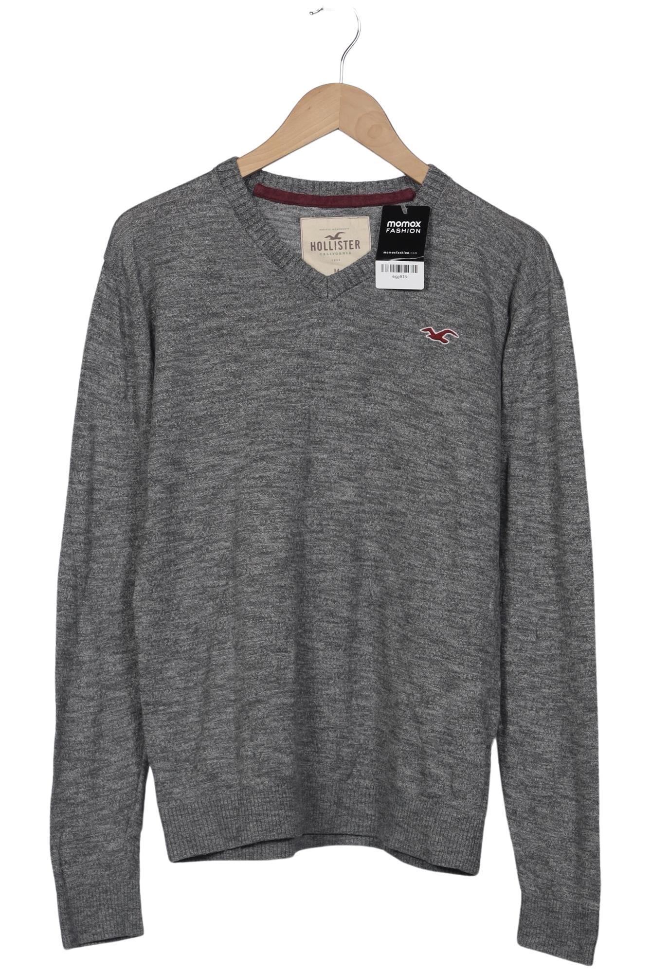 

Hollister Herren Pullover, grau, Gr. 48