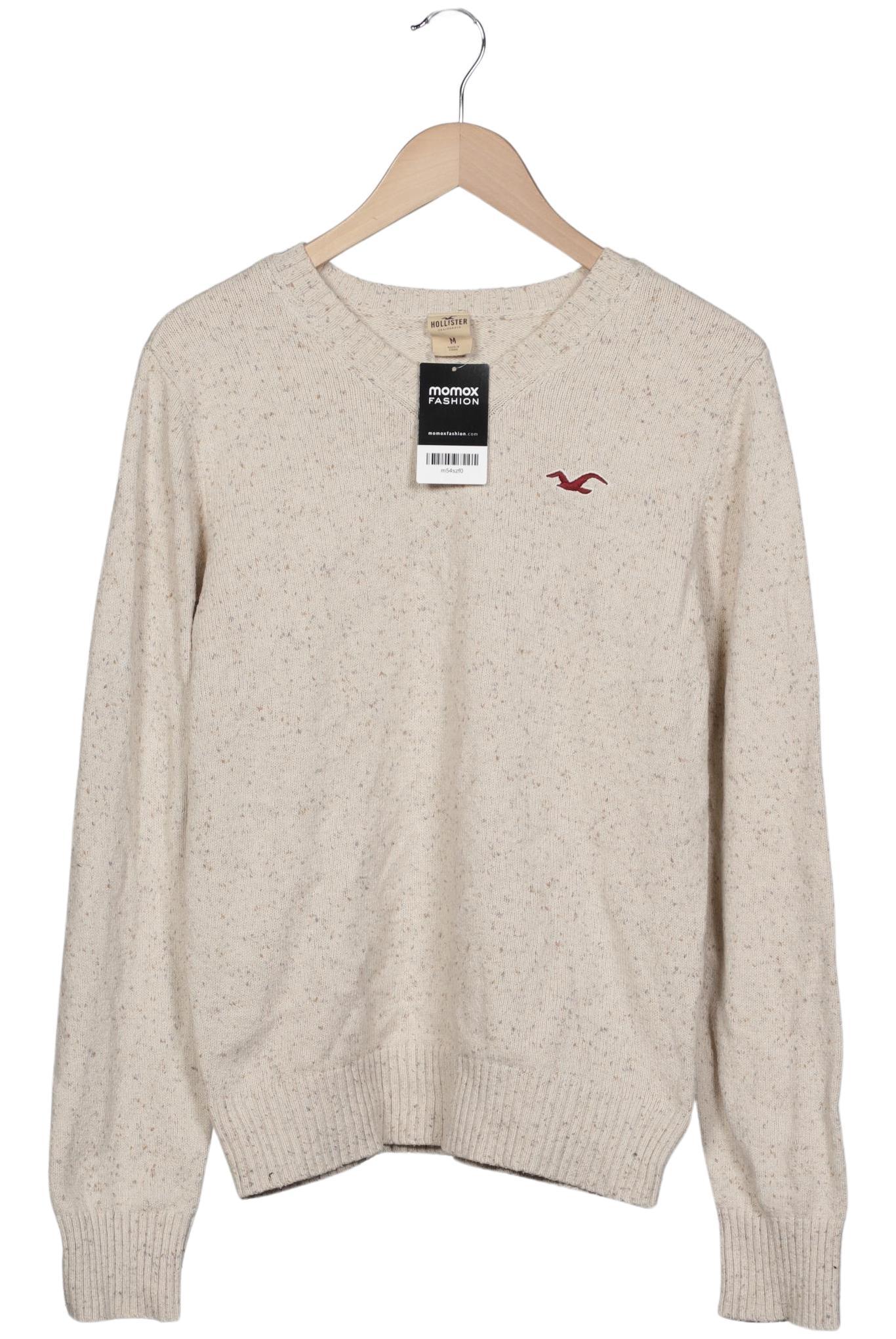 

Hollister Herren Pullover, cremeweiß, Gr. 48