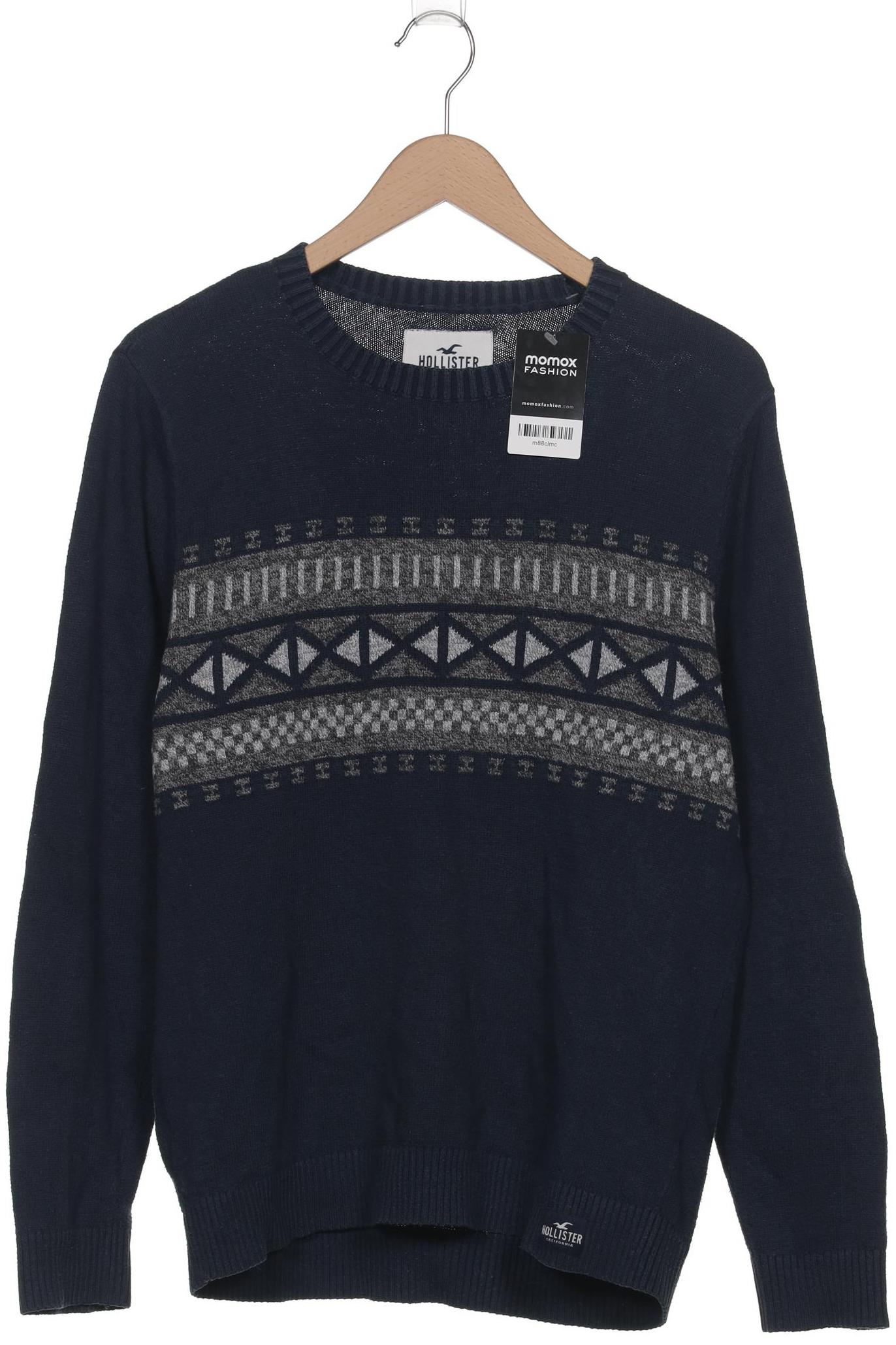 

Hollister Herren Pullover, marineblau, Gr. 52