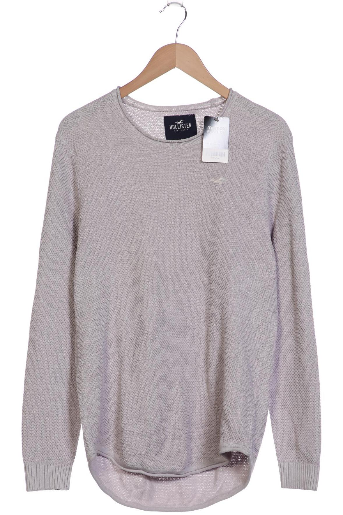 

Hollister Herren Pullover, grau, Gr. 48