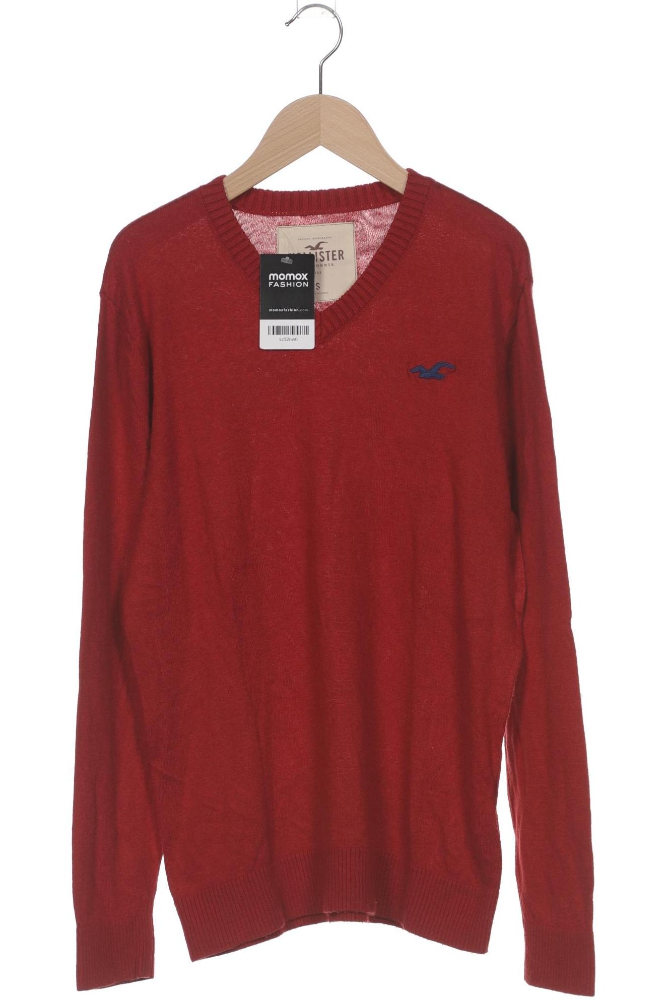 

Hollister Herren Pullover, rot, Gr. 46