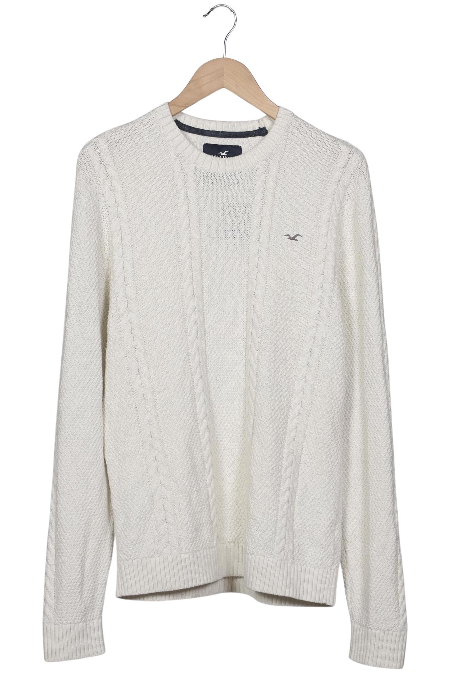 

Hollister Herren Pullover, cremeweiß, Gr. 52