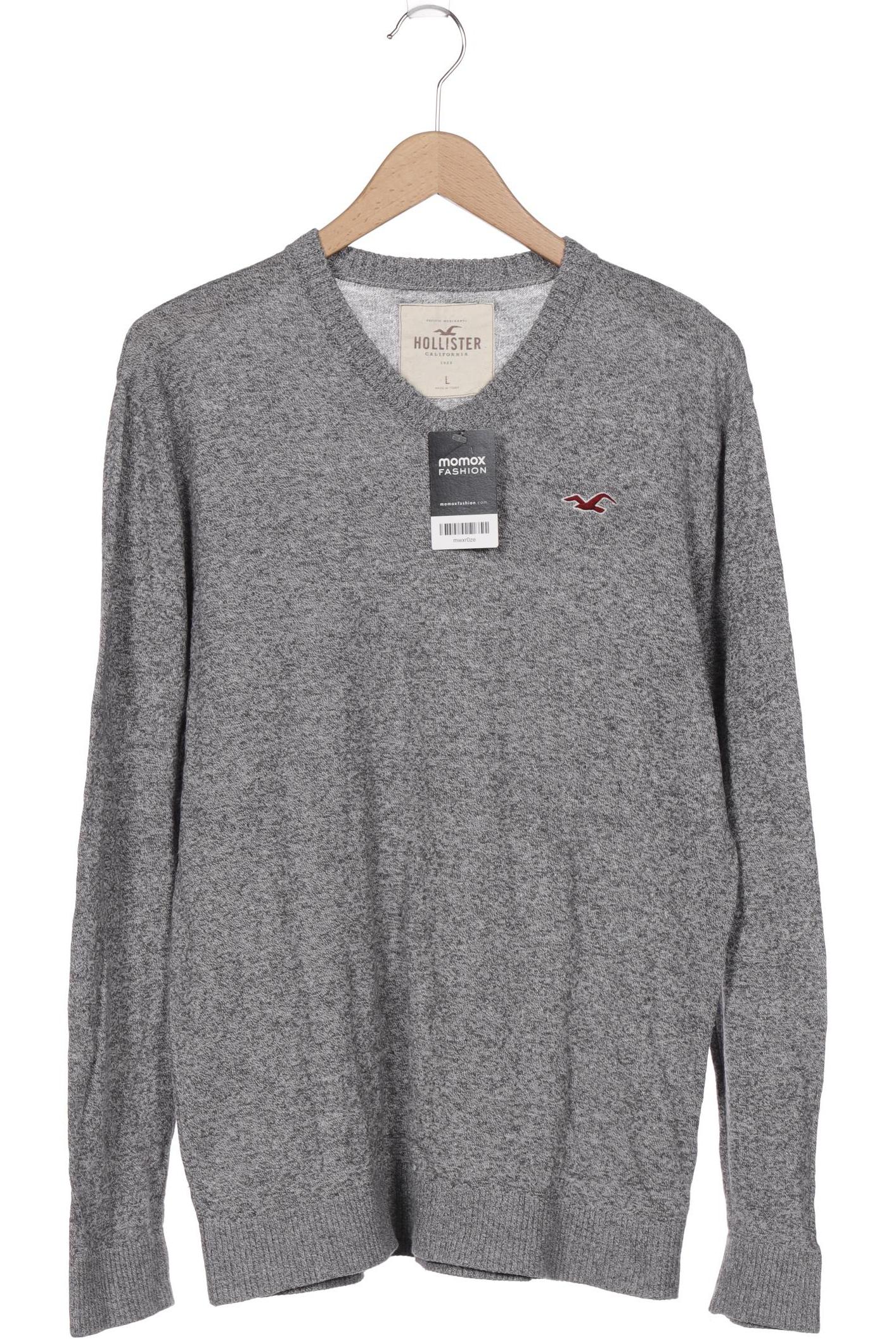 

Hollister Herren Pullover, grau