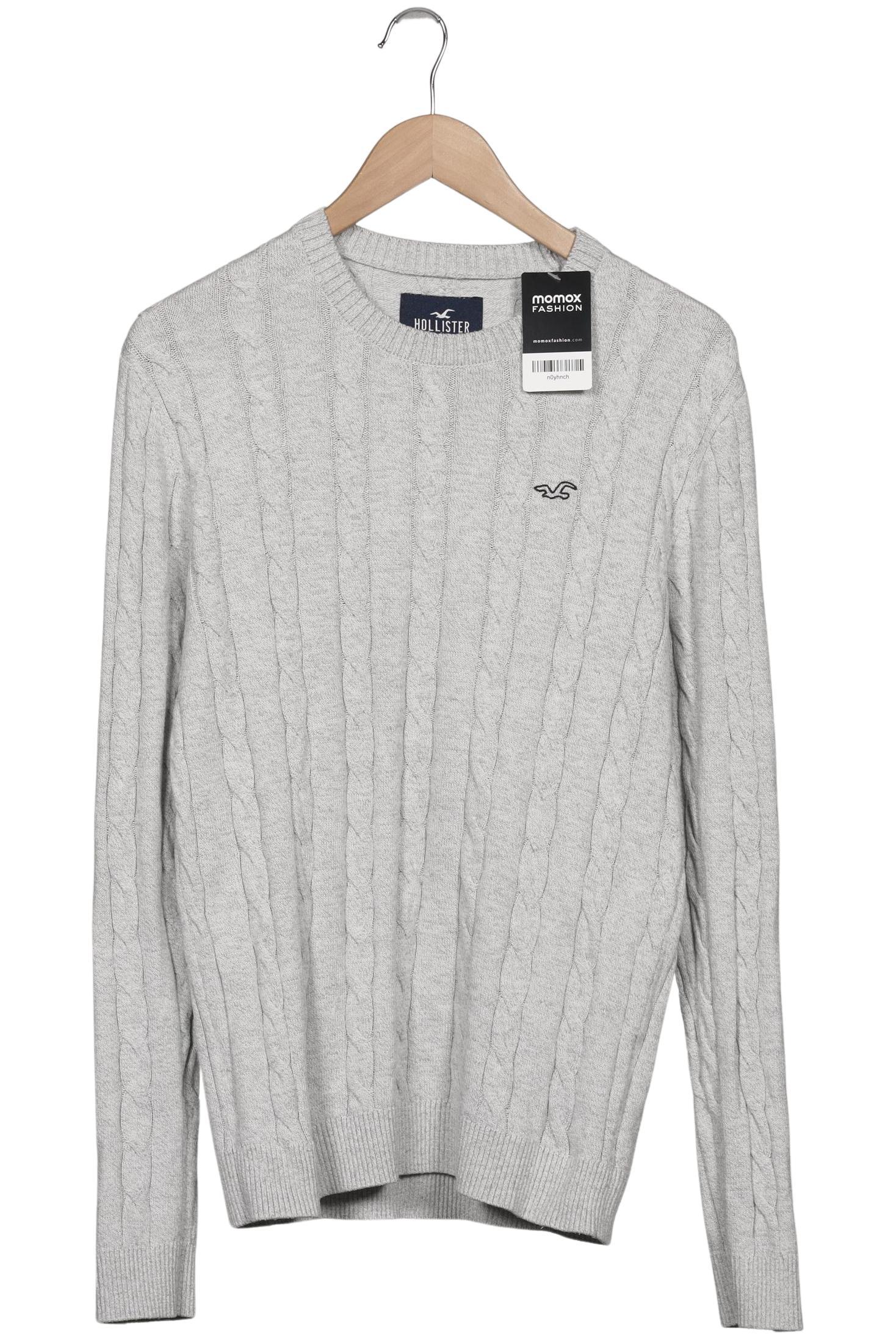 

Hollister Herren Pullover, grau, Gr. 48