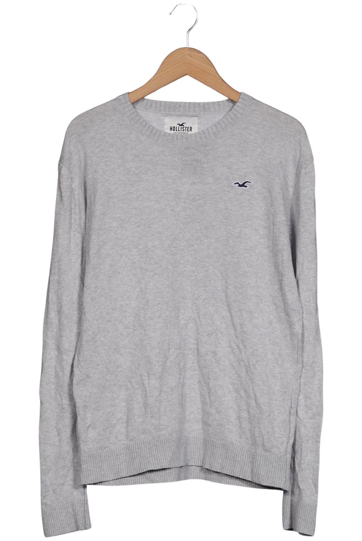 

Hollister Herren Pullover, grau, Gr. 48
