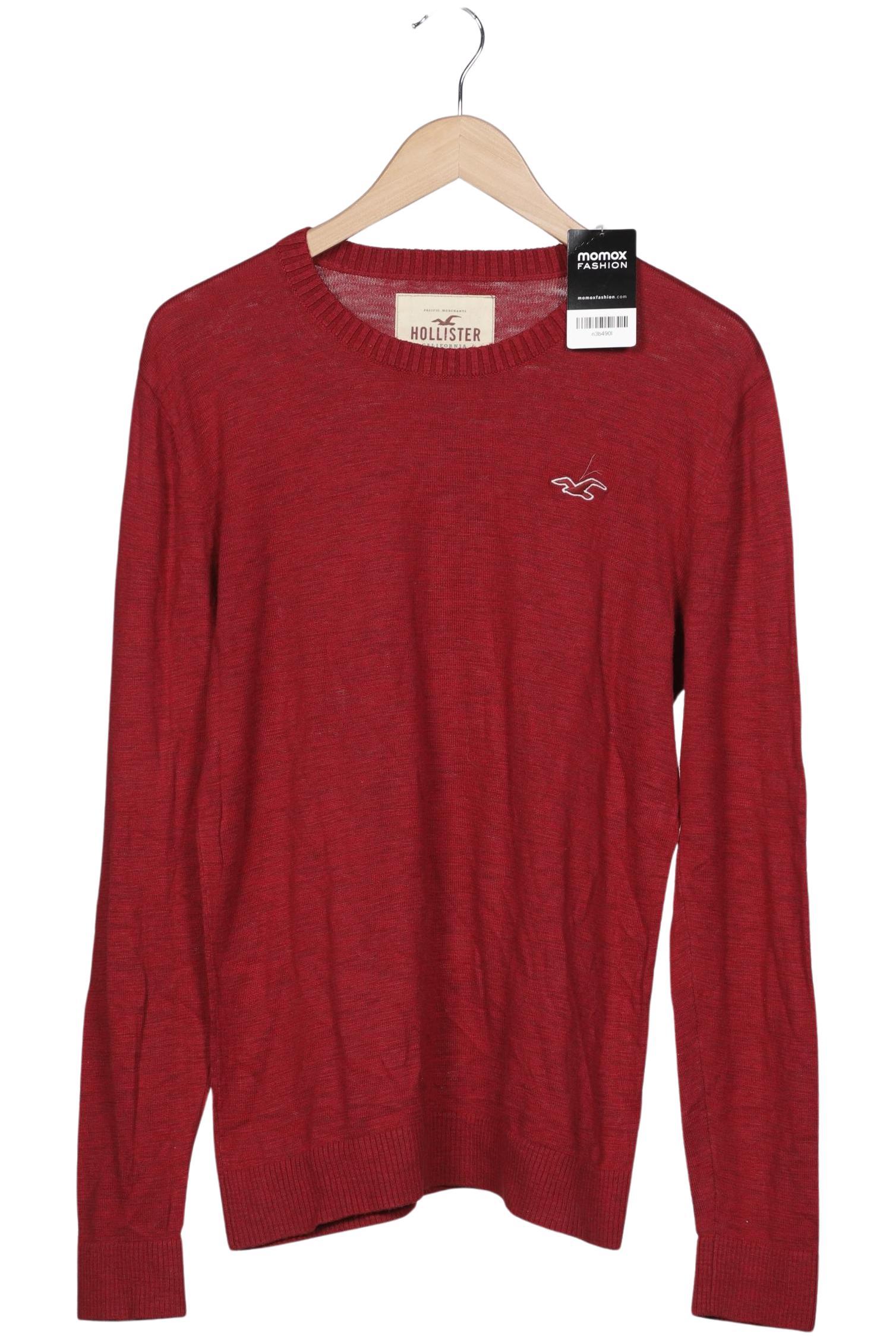 

Hollister Herren Pullover, rot, Gr. 48