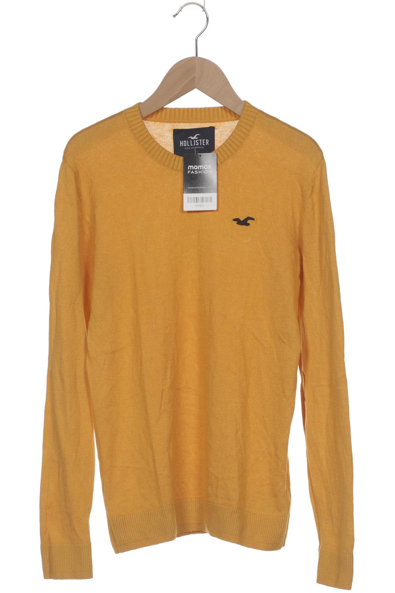 

Hollister Herren Pullover, gelb, Gr. 46