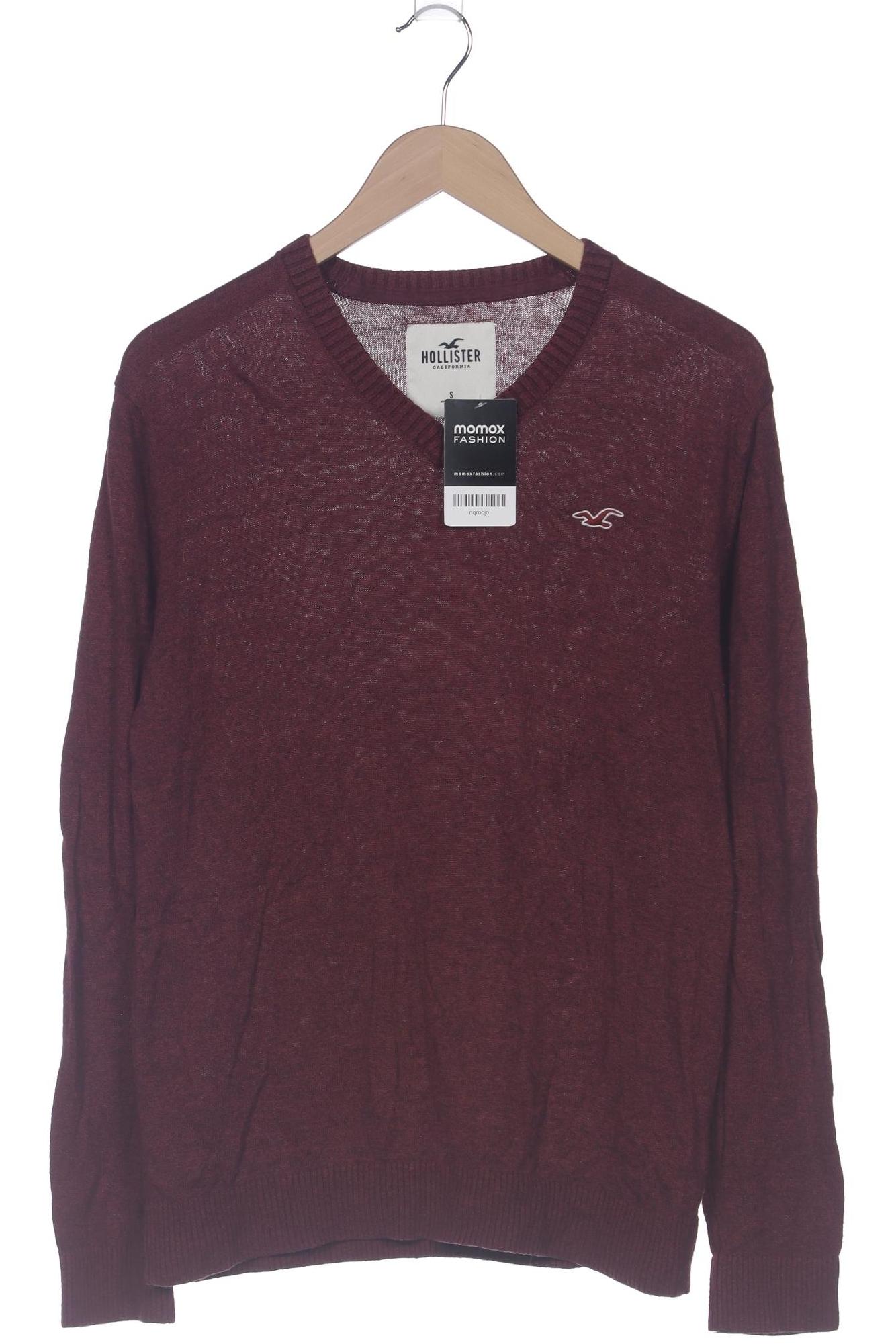

Hollister Herren Pullover, bordeaux, Gr. 46