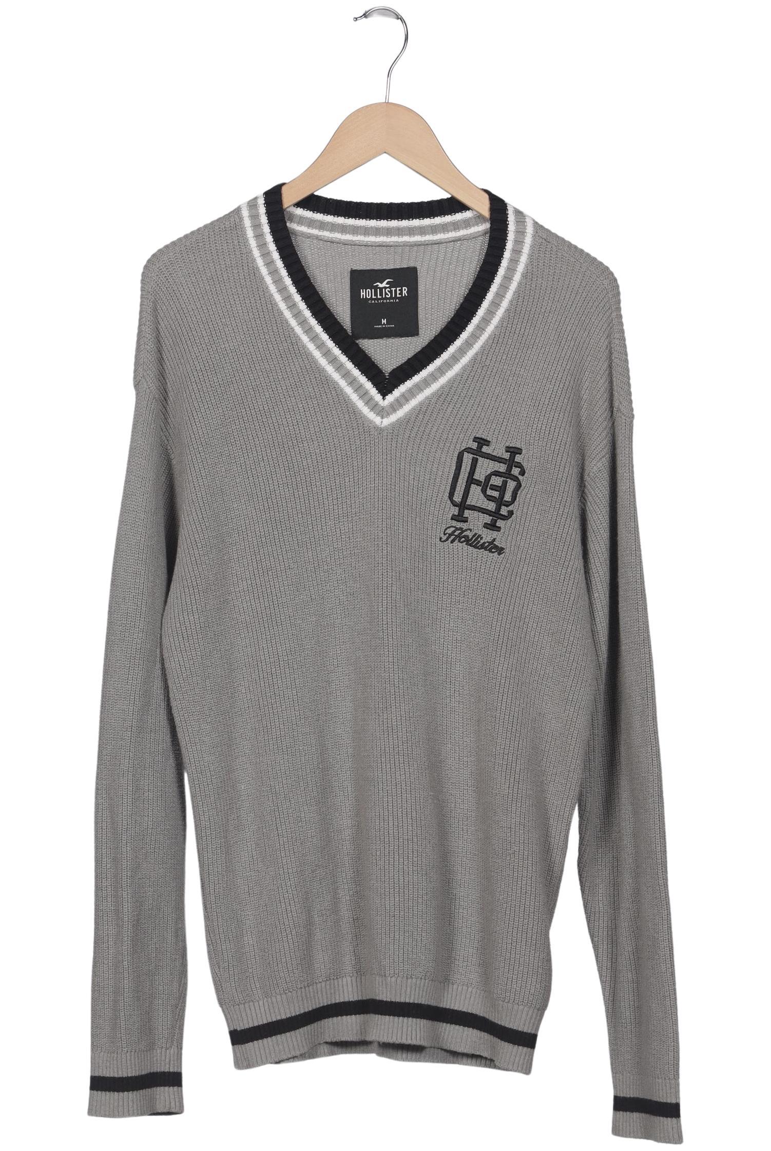 

Hollister Herren Pullover, grau, Gr. 48