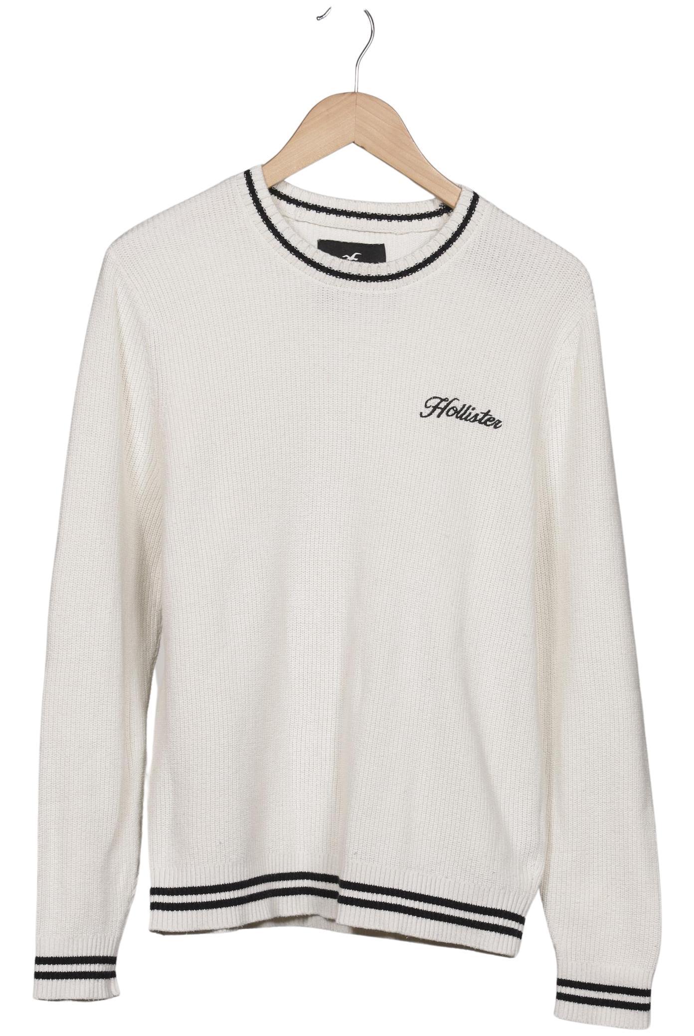 

Hollister Herren Pullover, weiß, Gr. 48