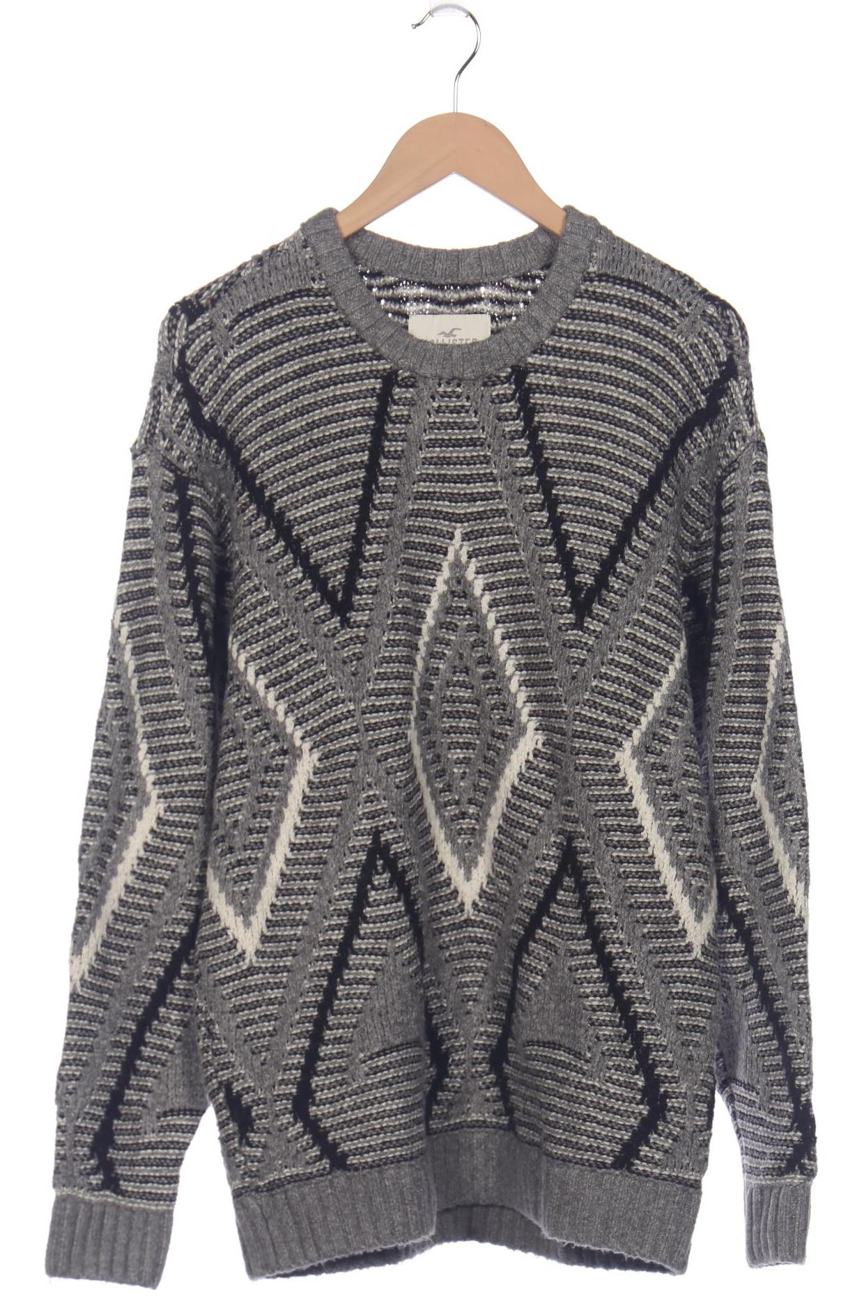 

Hollister Herren Pullover, grau, Gr. 52