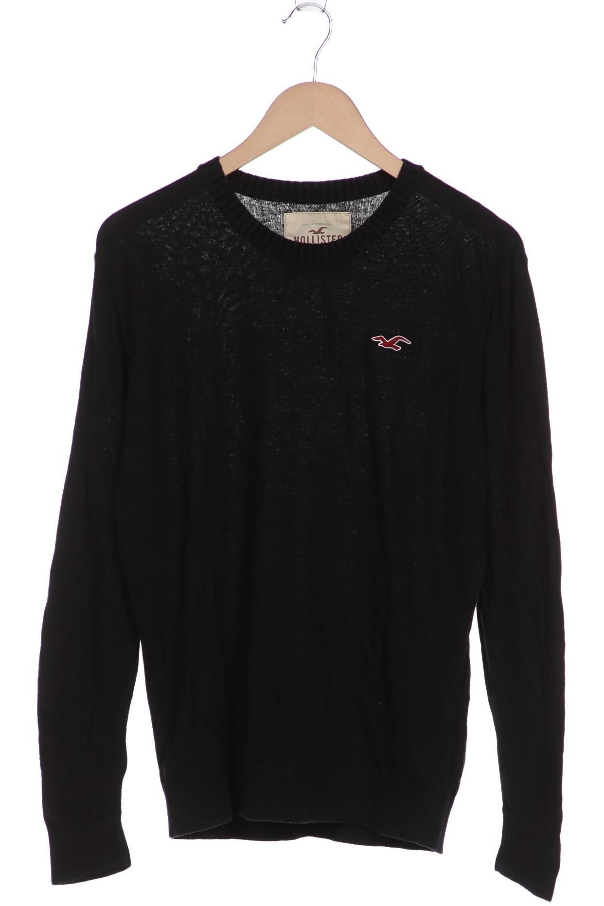 

Hollister Herren Pullover, schwarz