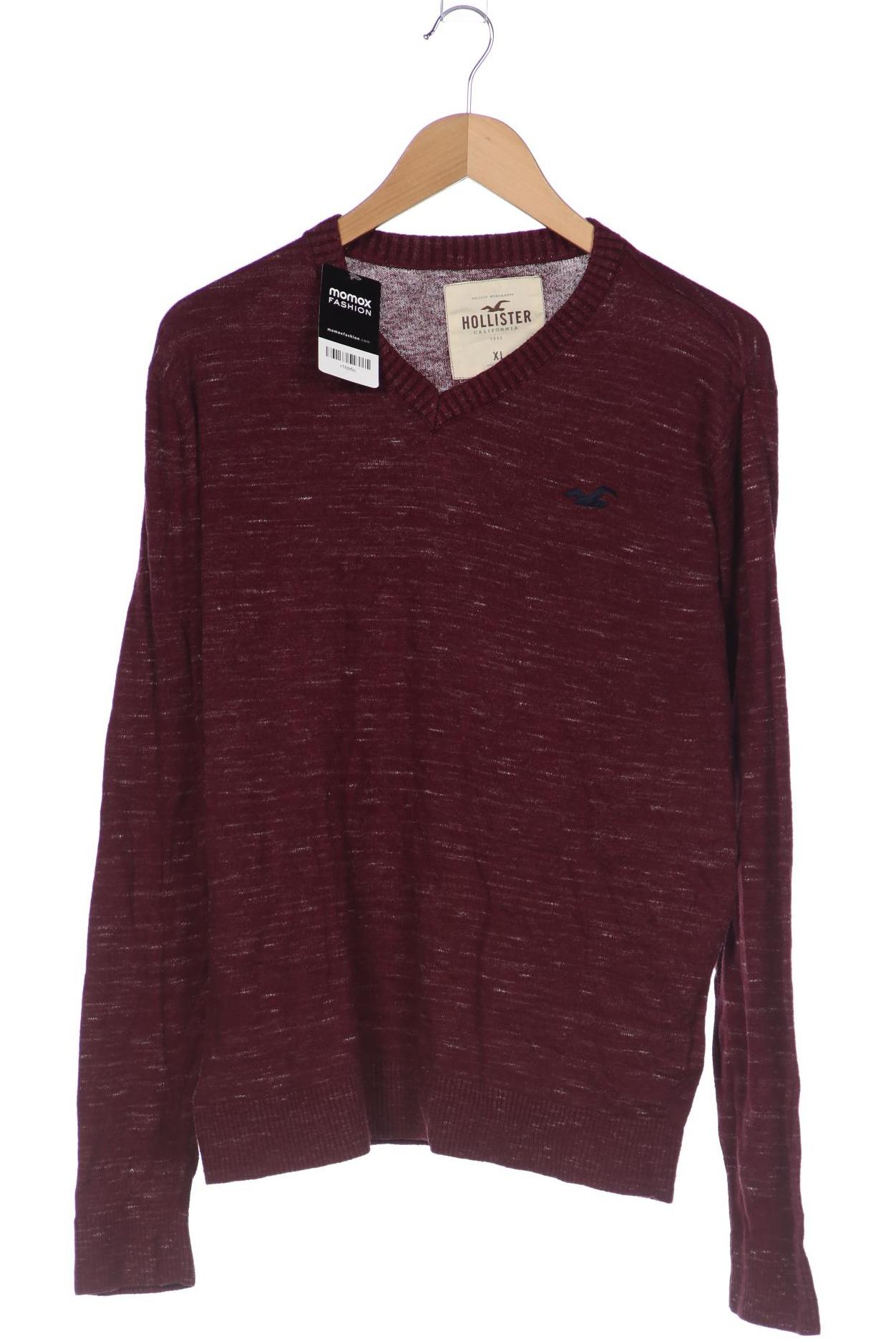 

Hollister Herren Pullover, bordeaux, Gr. 54