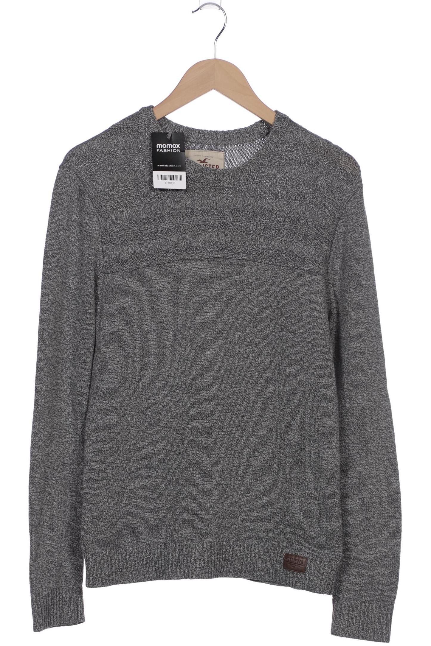 

Hollister Herren Pullover, grau, Gr. 48