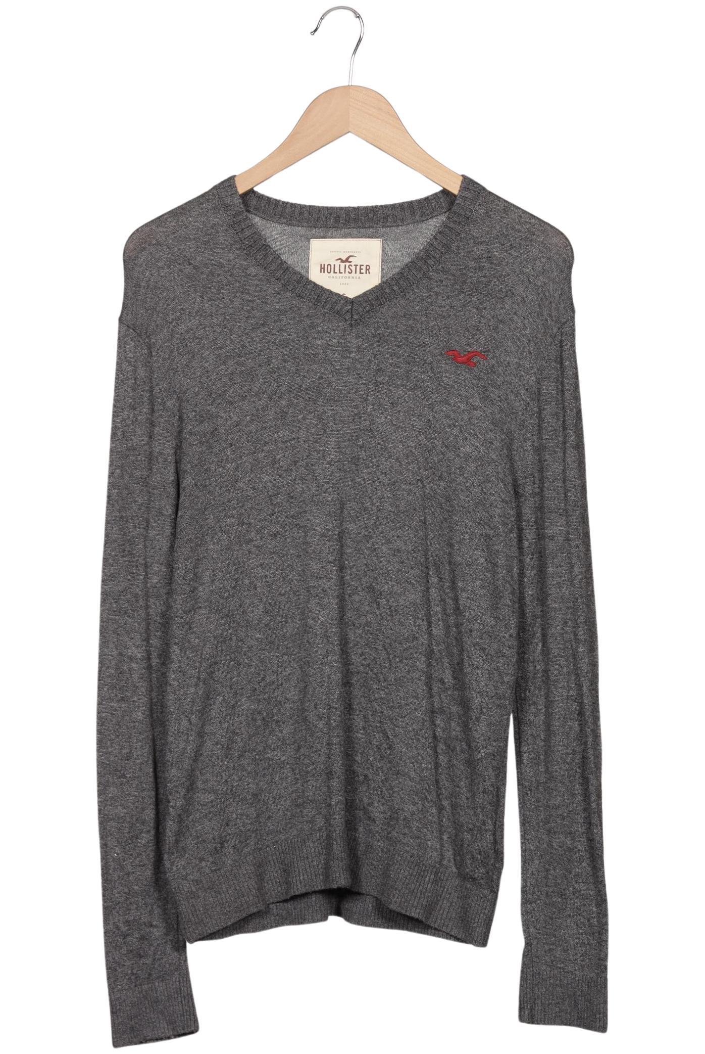 

Hollister Herren Pullover, grau, Gr. 46